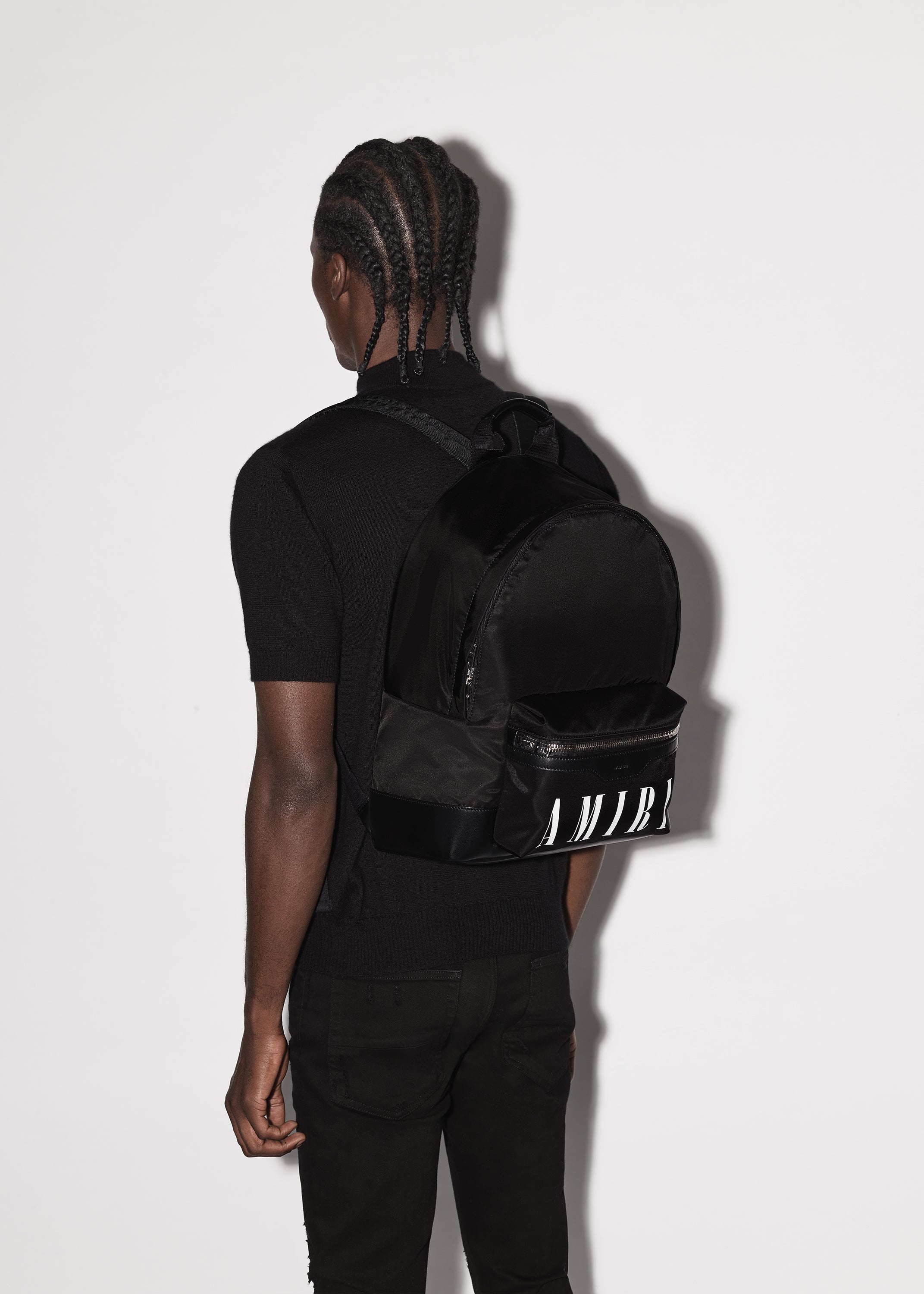 NYLON LOGO BACKPACK - 6