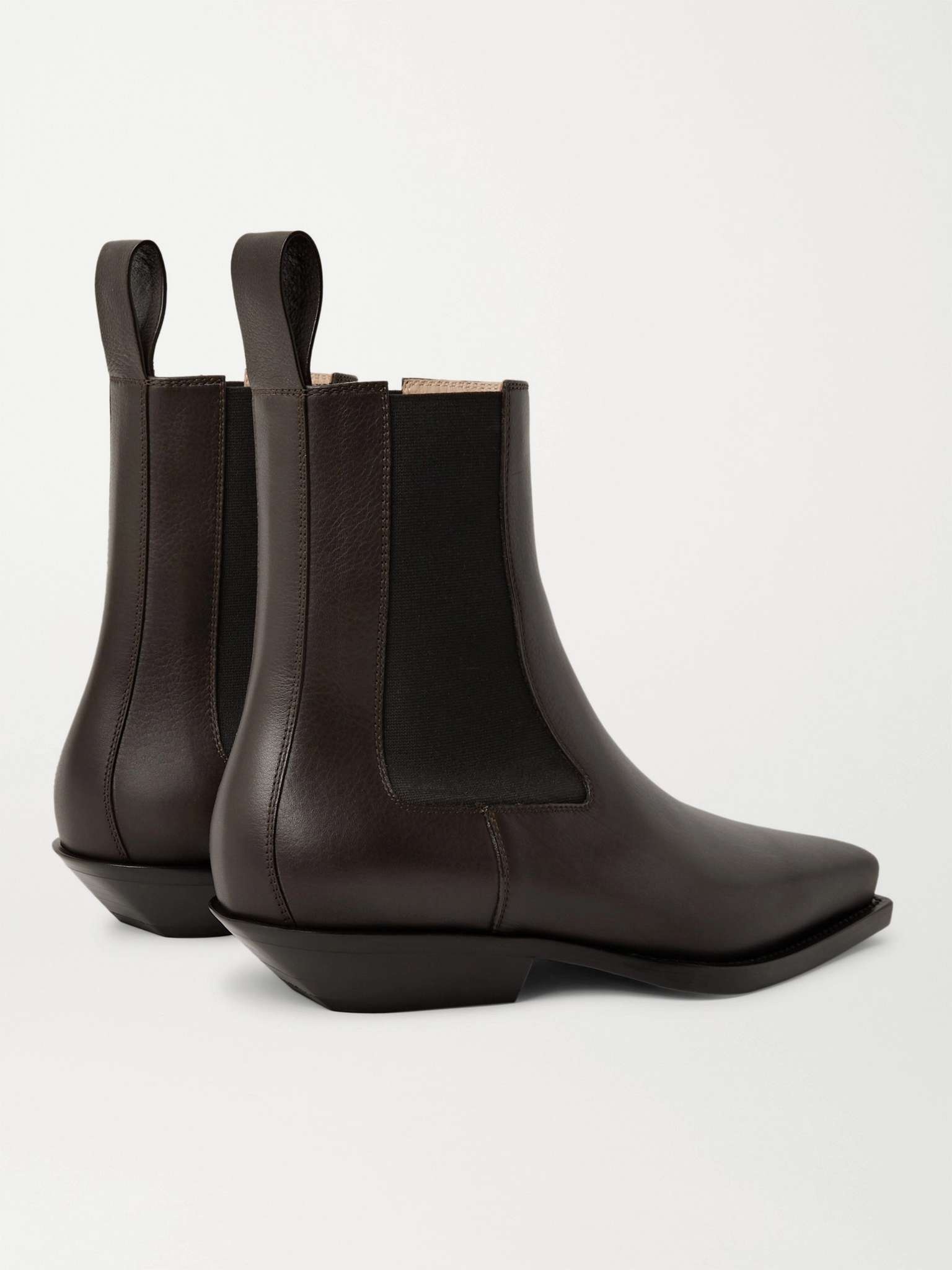 Leather Chelsea Boots - 5