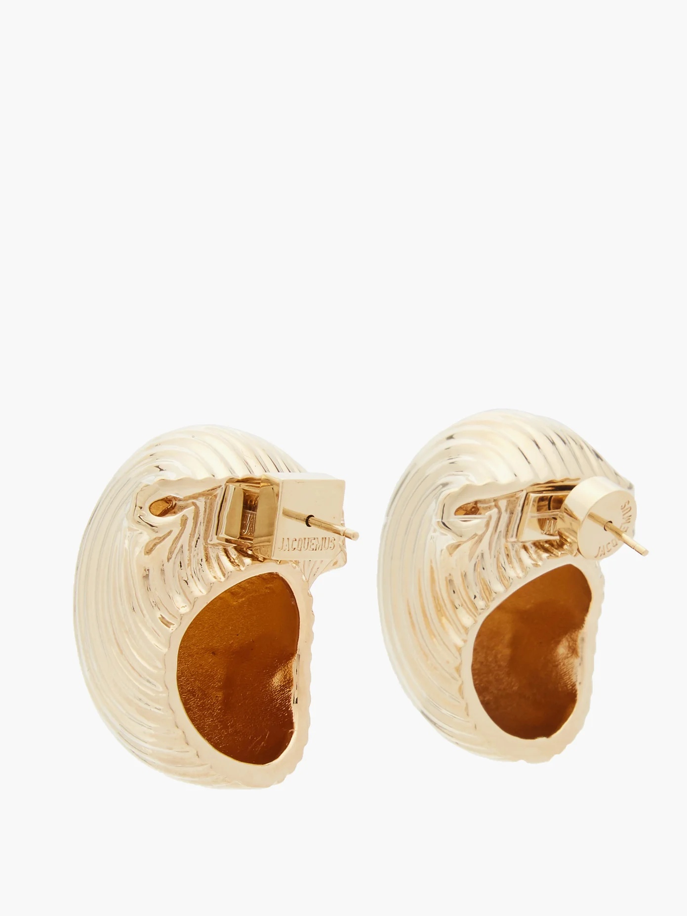 Pates gold-tone earrings - 5