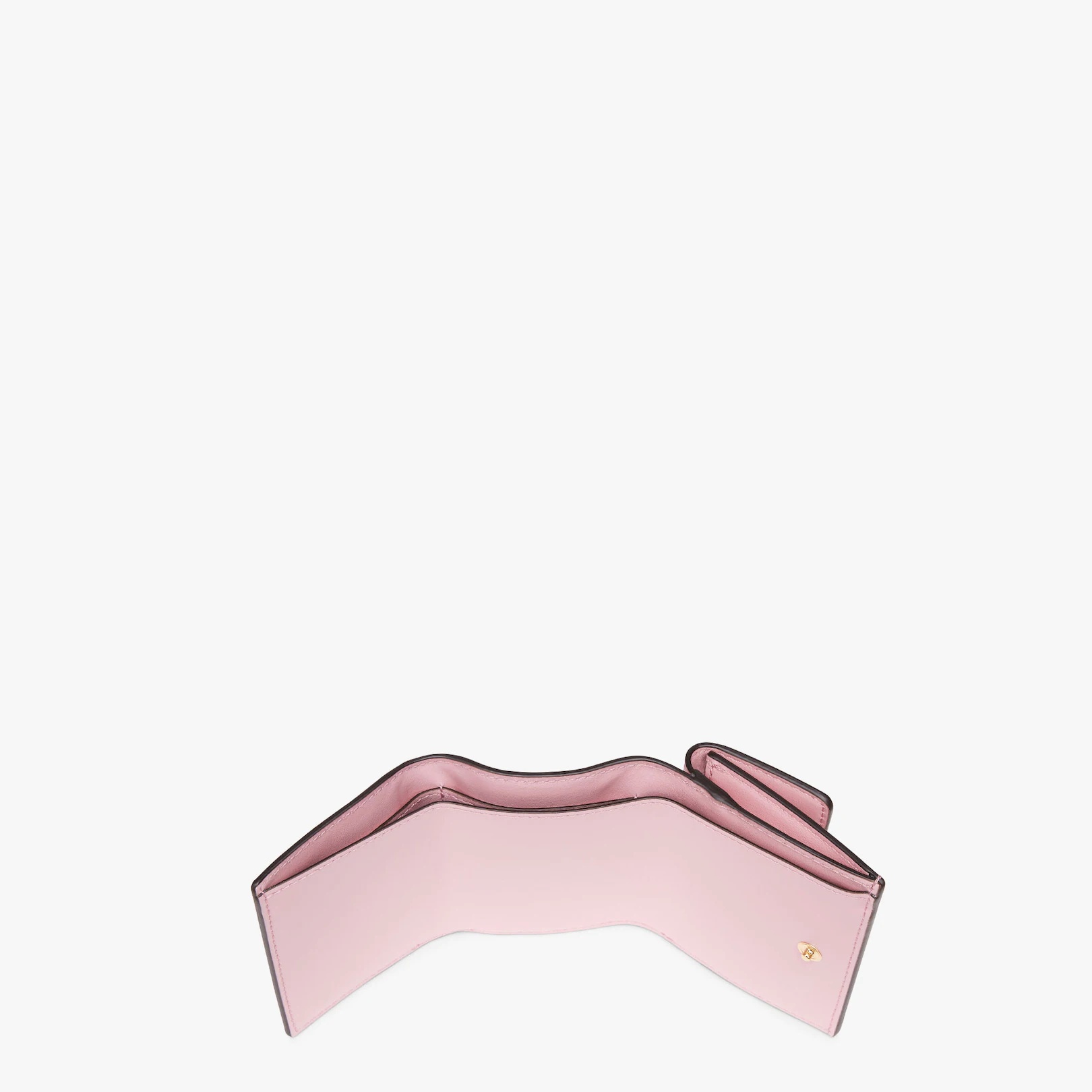 Pink leather wallet - 4