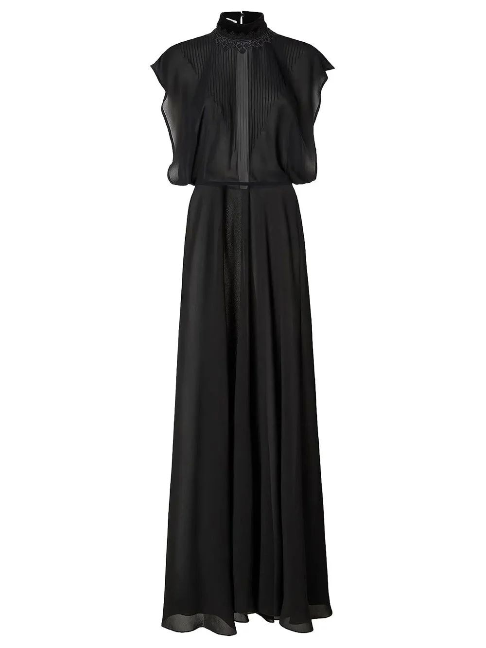 Long Georgette Dress - 1