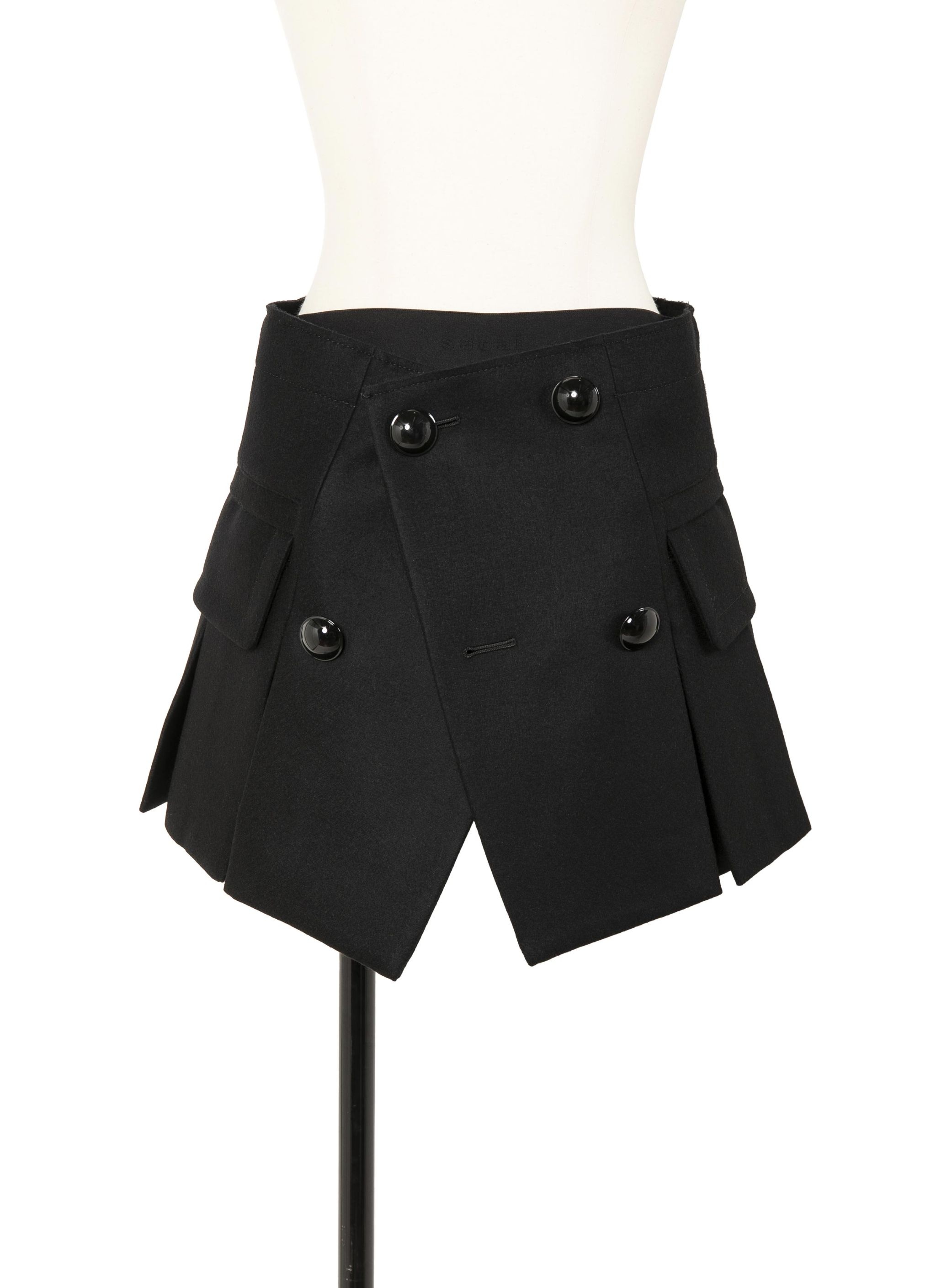 Wool Melton Shorts - 2
