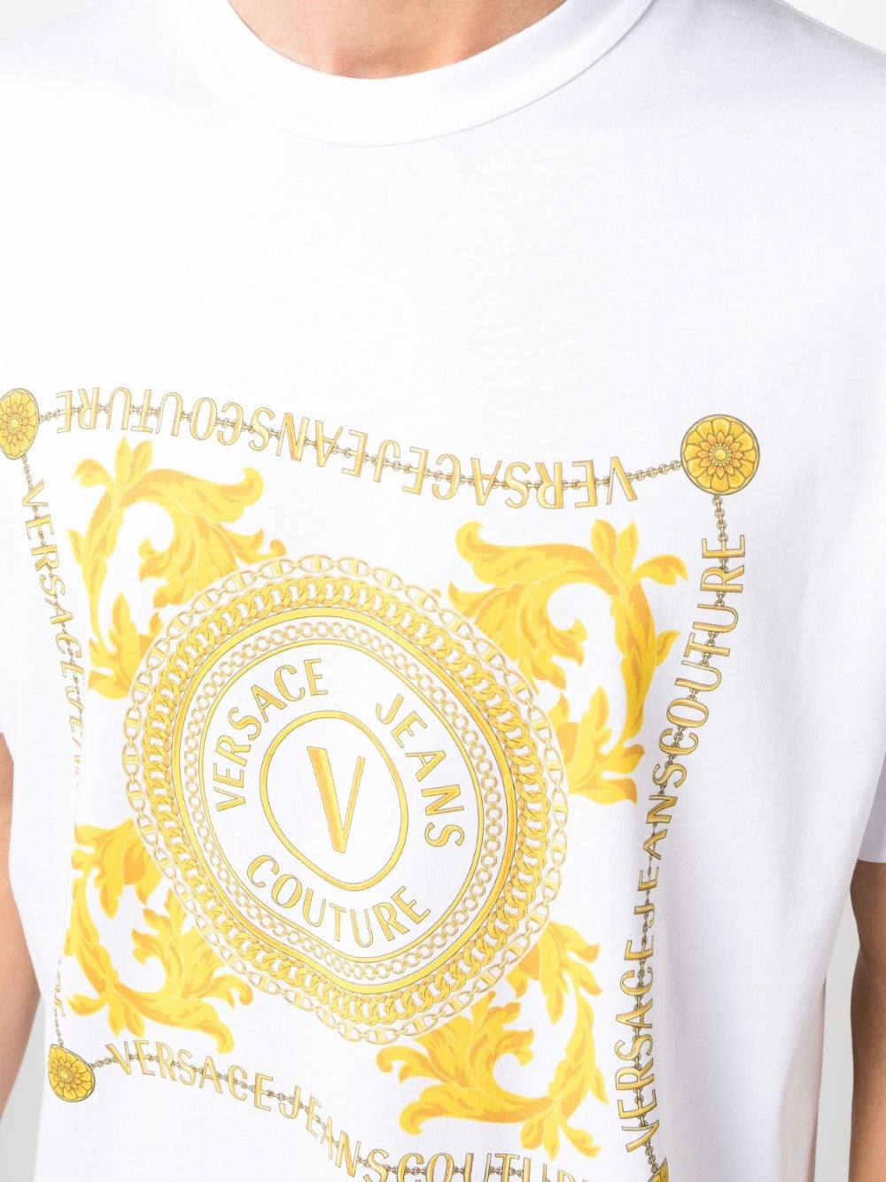 logo-print cotton T-shirt - 5