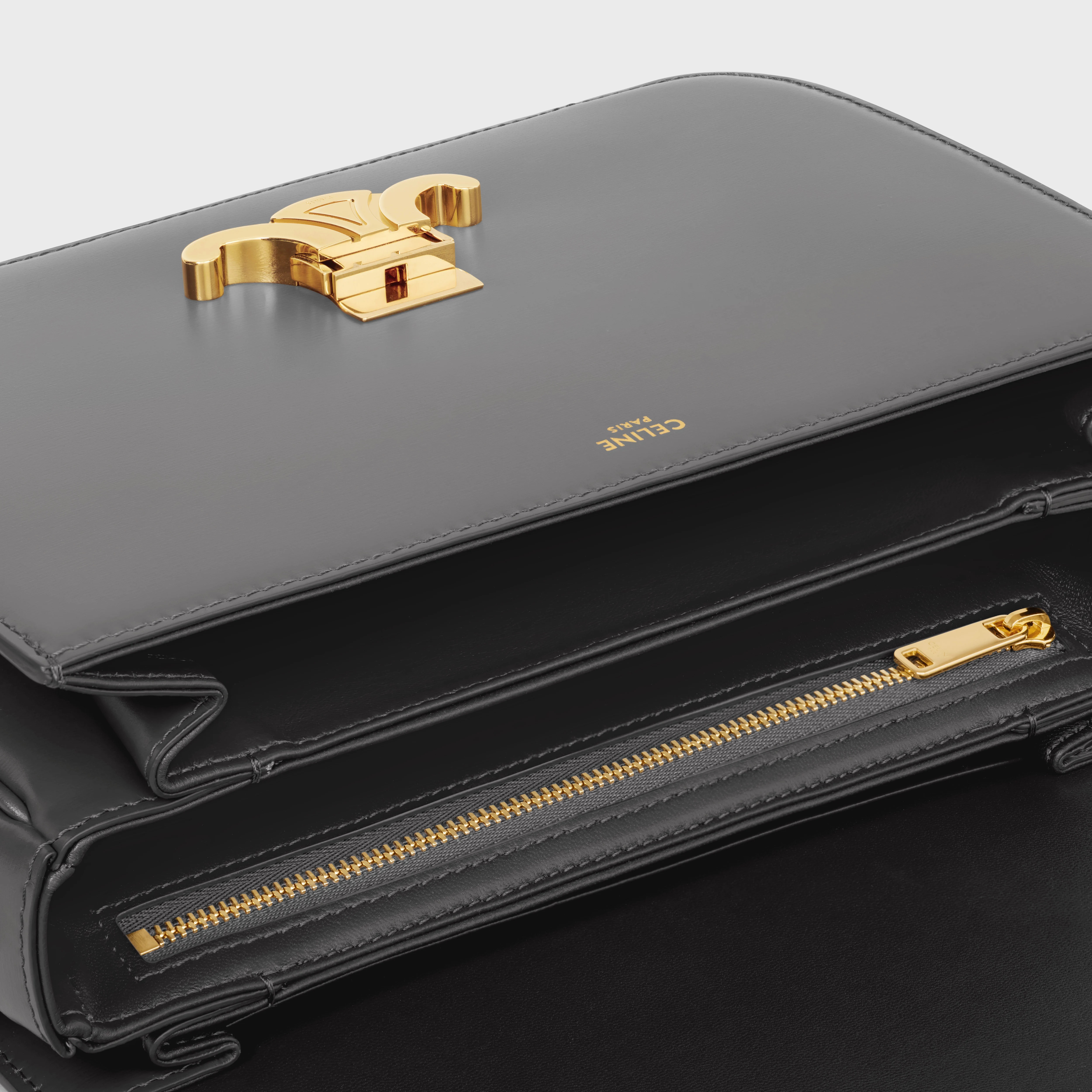 CLASSIQUE TRIOMPHE BAG in shiny calfskin - 4