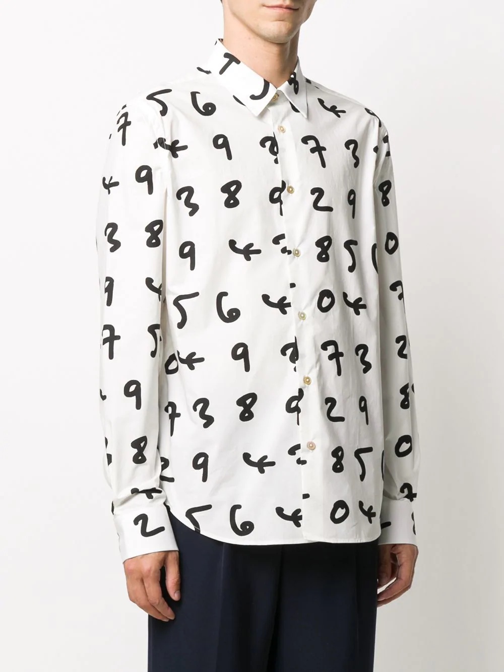 number print shirt - 3