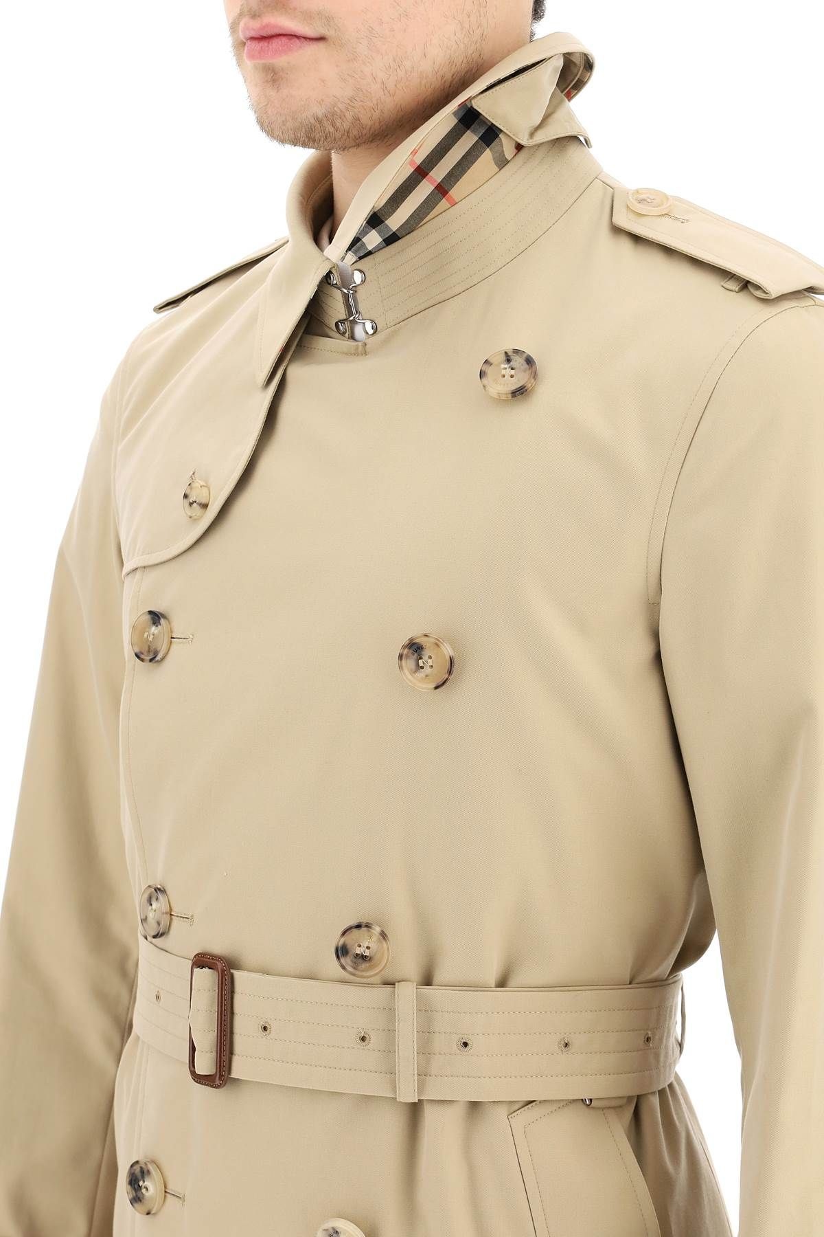 WIMBLEDON SHORT TRENCH COAT - 5