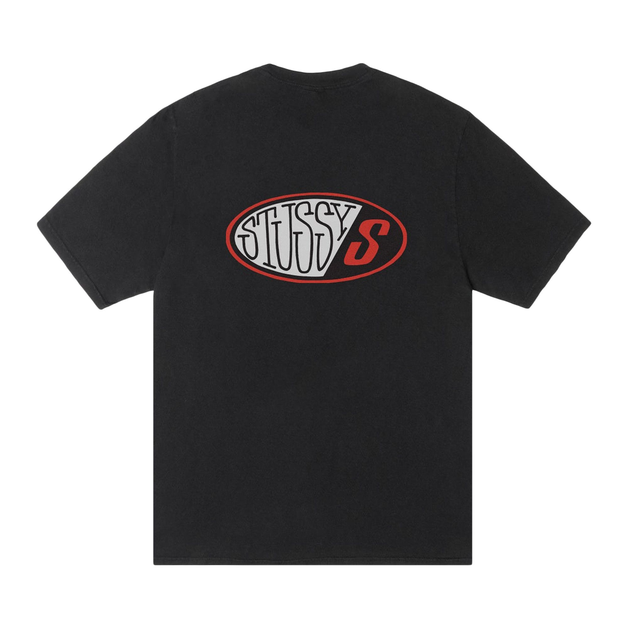 Stussy Pitstop Tee Pigment Dyed 'Black' - 2
