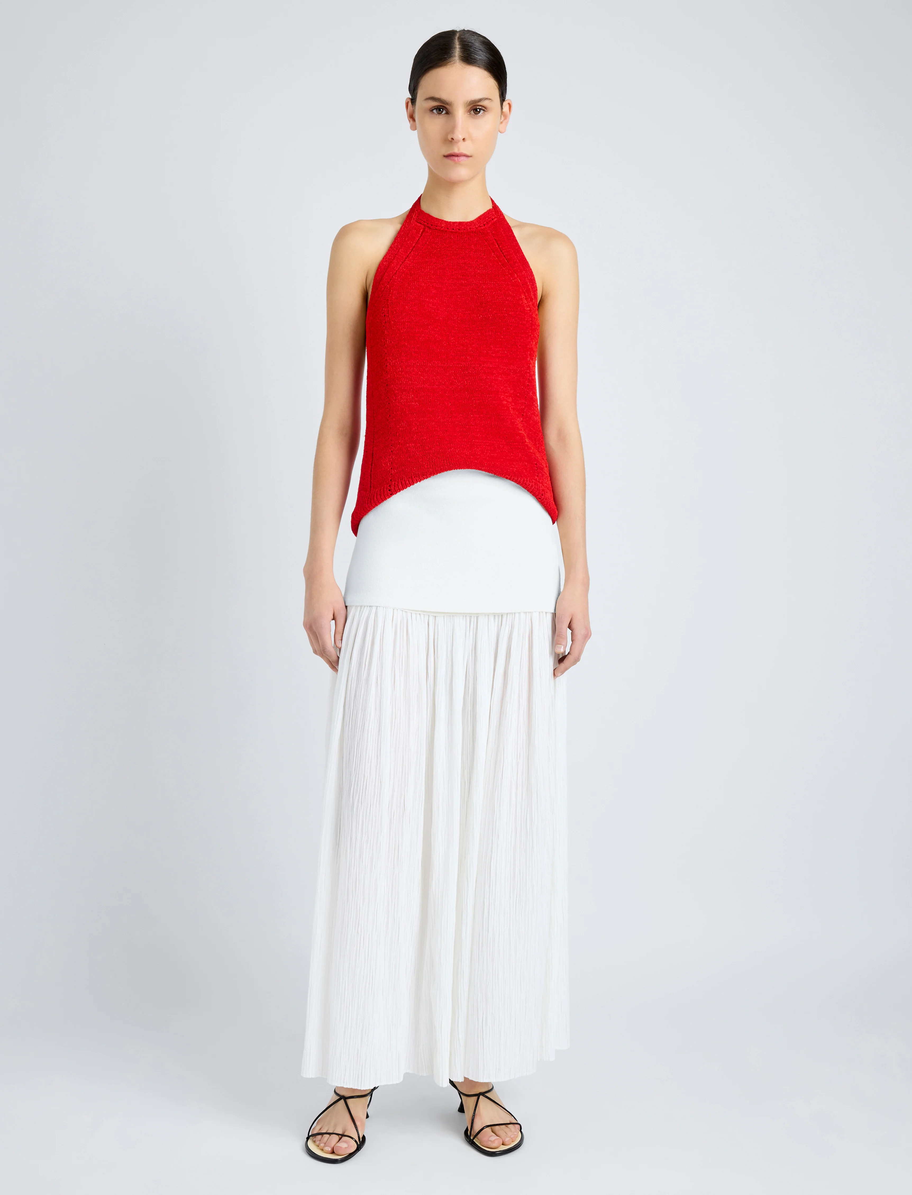 Leona Top in Viscose Ribbon Knit - 3