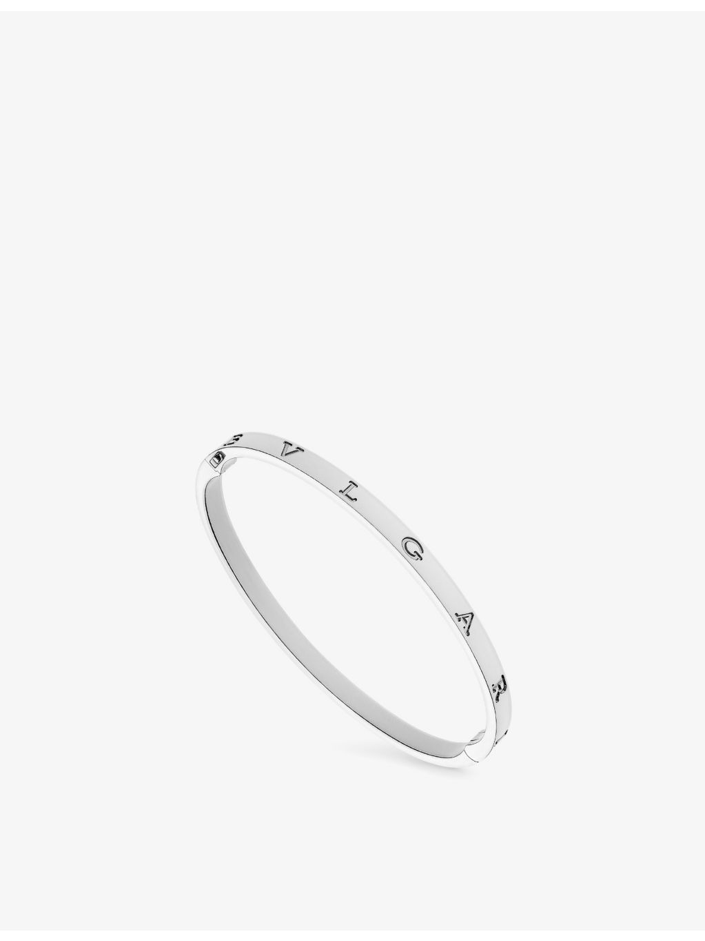 B.zero1 18ct white-gold bracelet - 5