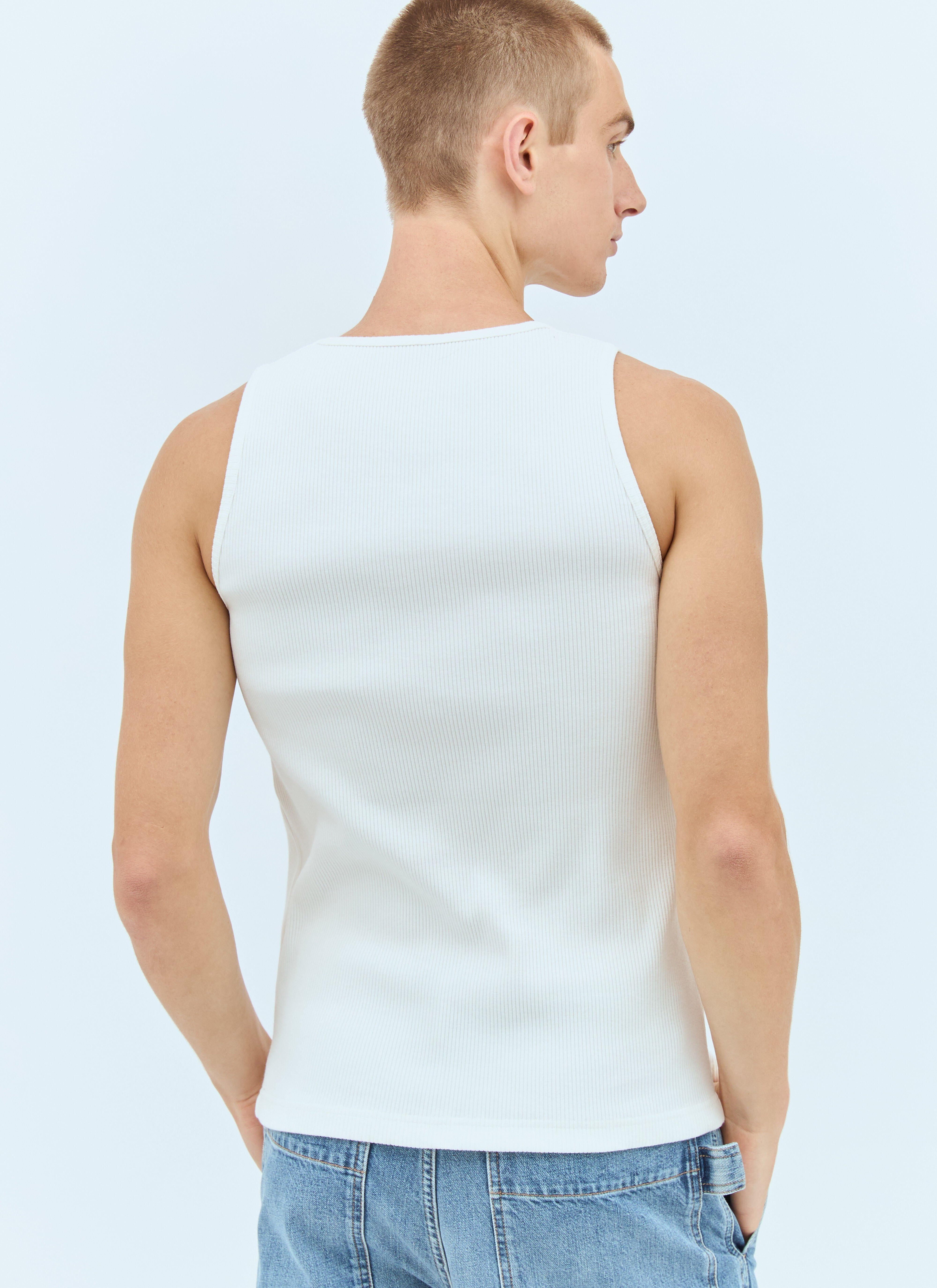 Rib Jersey Tank Top - 5