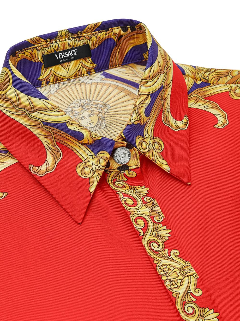 Cheetah Barocco silk shirt - 3