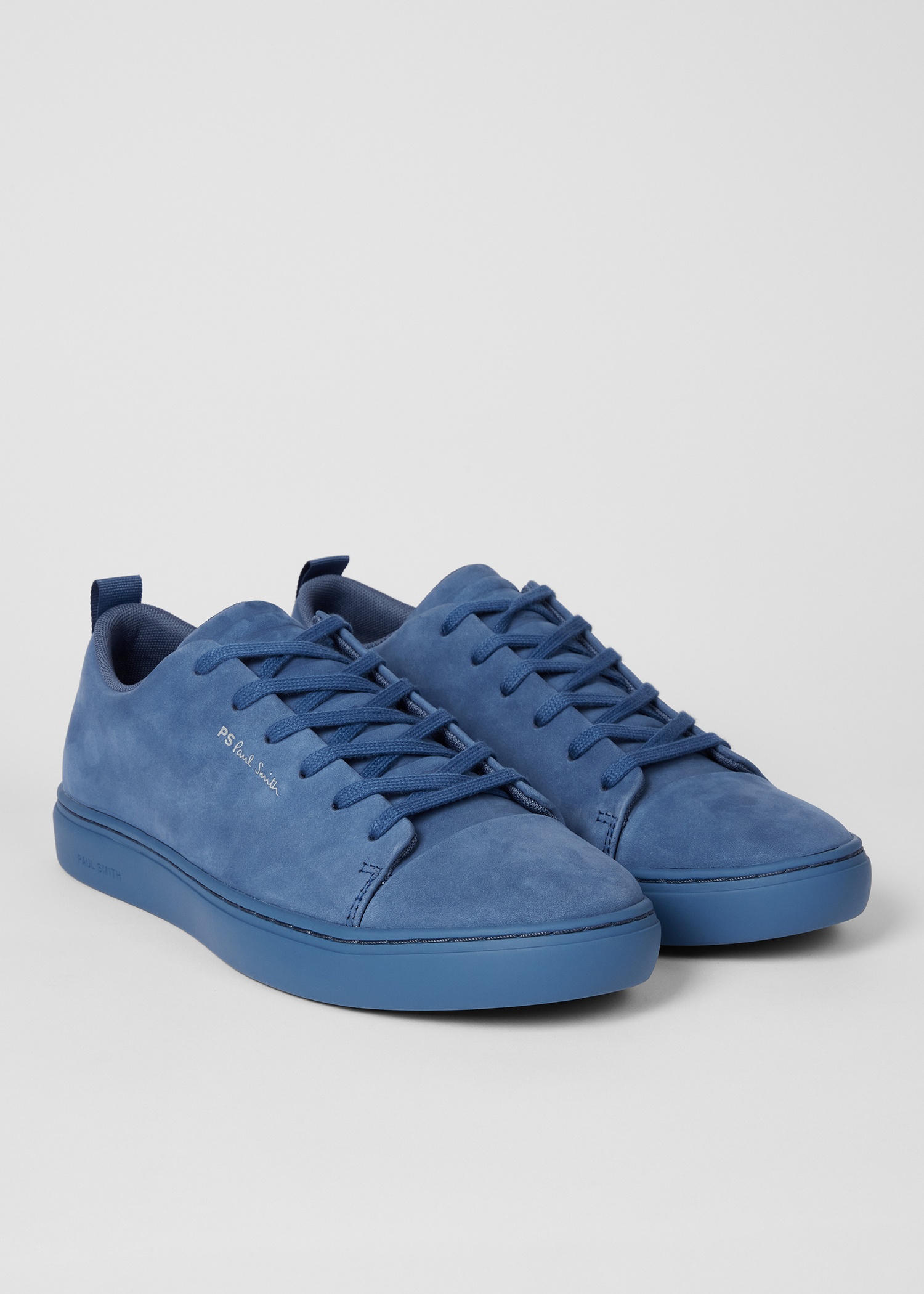 Blue Nubuck 'Lee' Trainers - 2