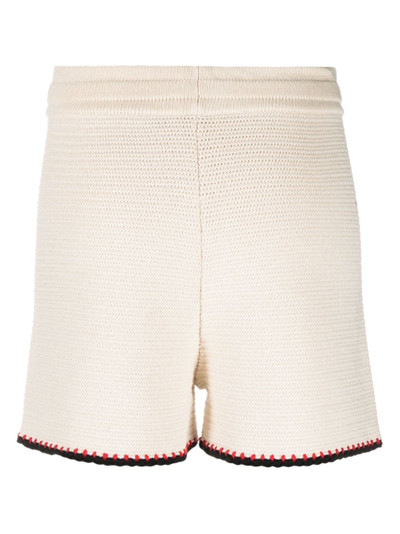 Jil Sander high-waisted cotton shorts outlook