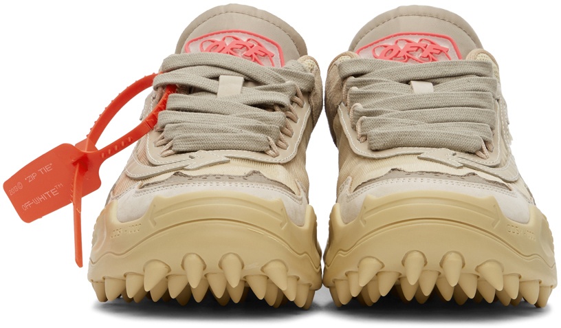 Beige Odsy-1000 Sneakers - 2