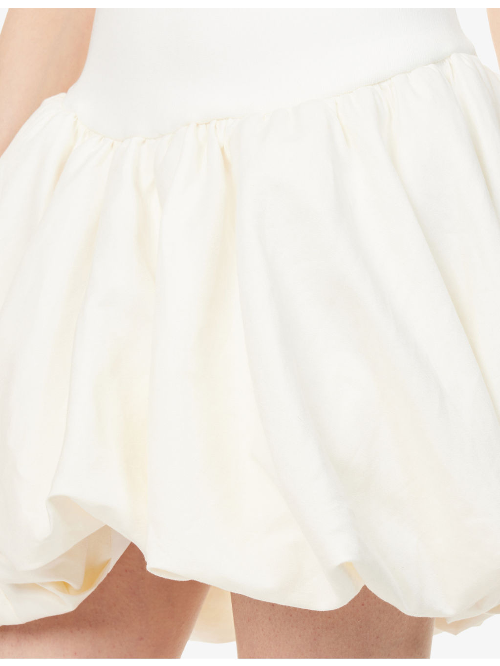Pollie Balloon Linen-Blend Mini Dress - 5
