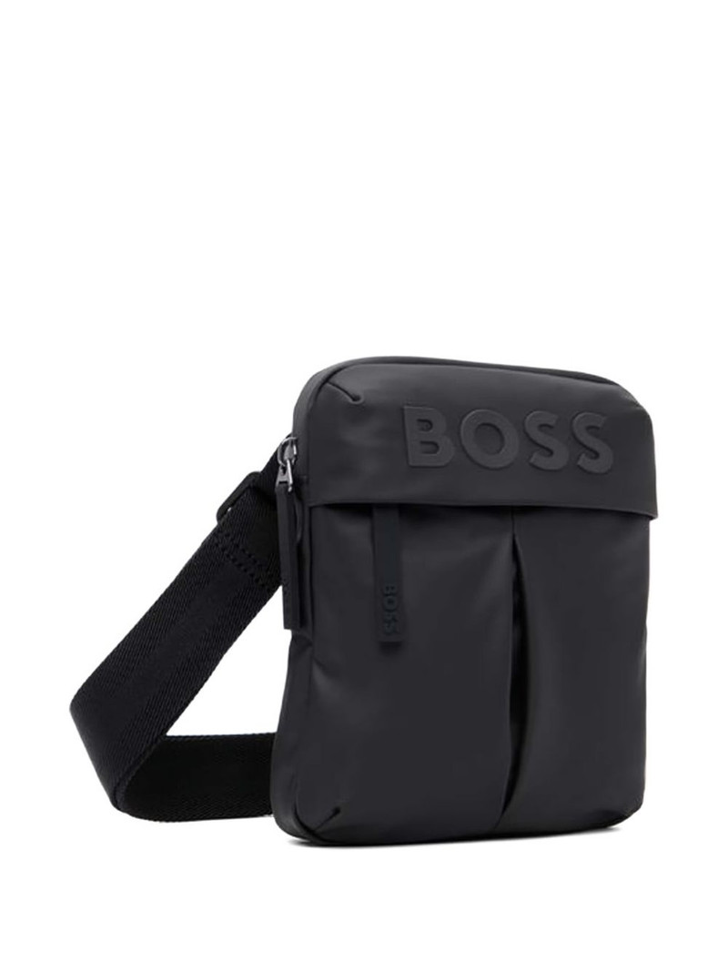 BOSS logo-embossed shoulder bag outlook