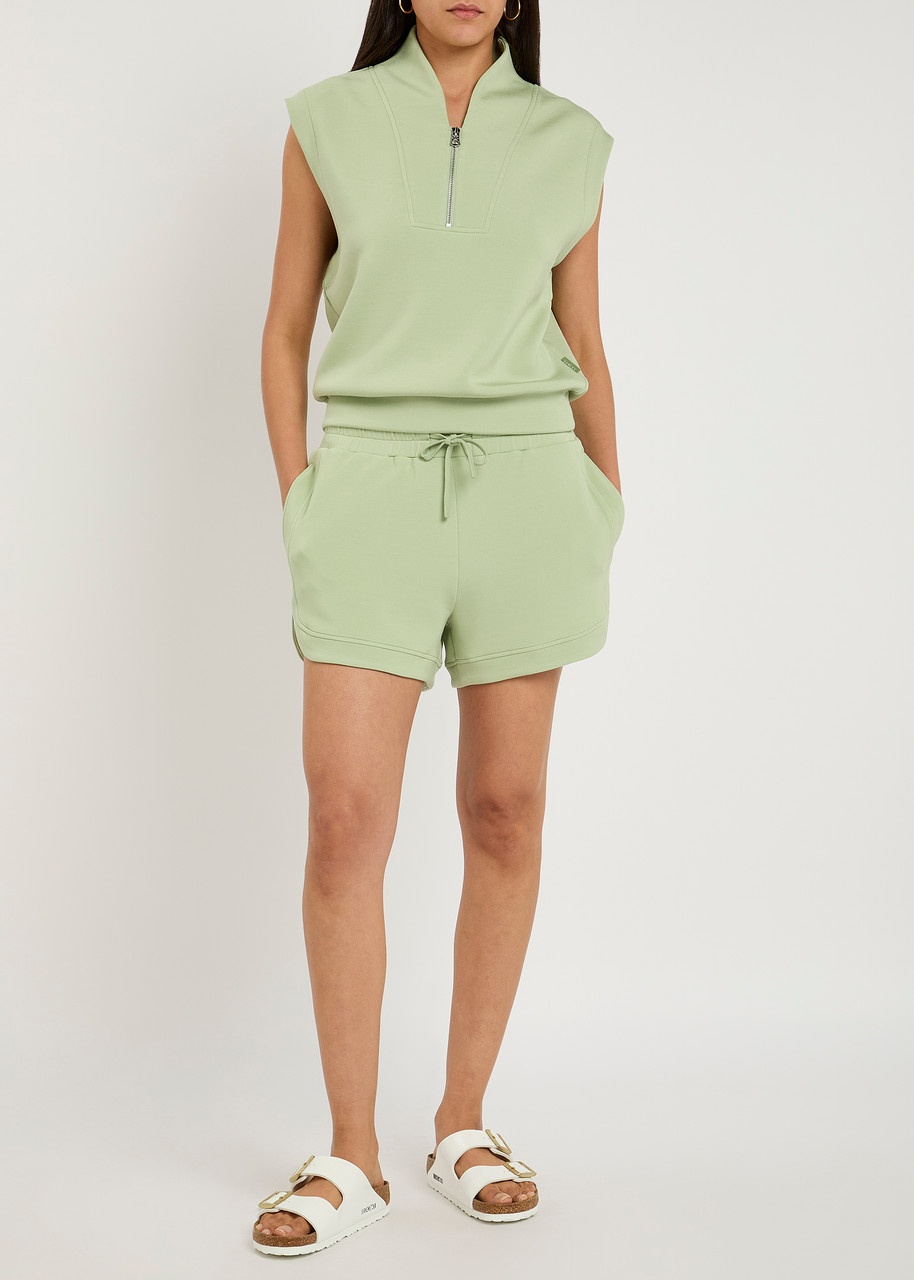 Varley Loretta Half-zip Stretch-jersey top - 4