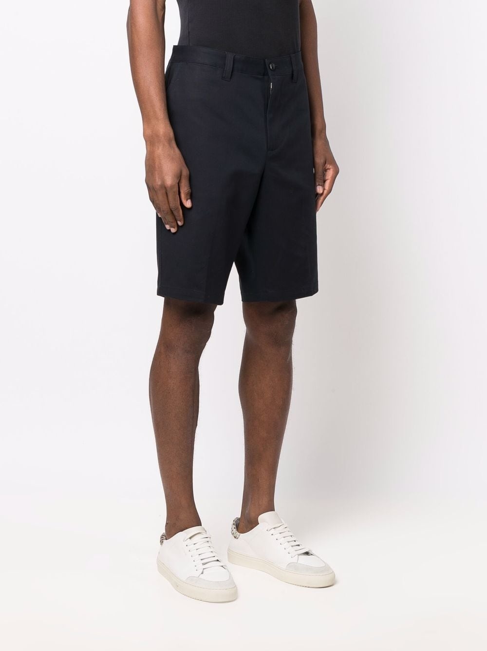 straight-leg chino shorts - 3