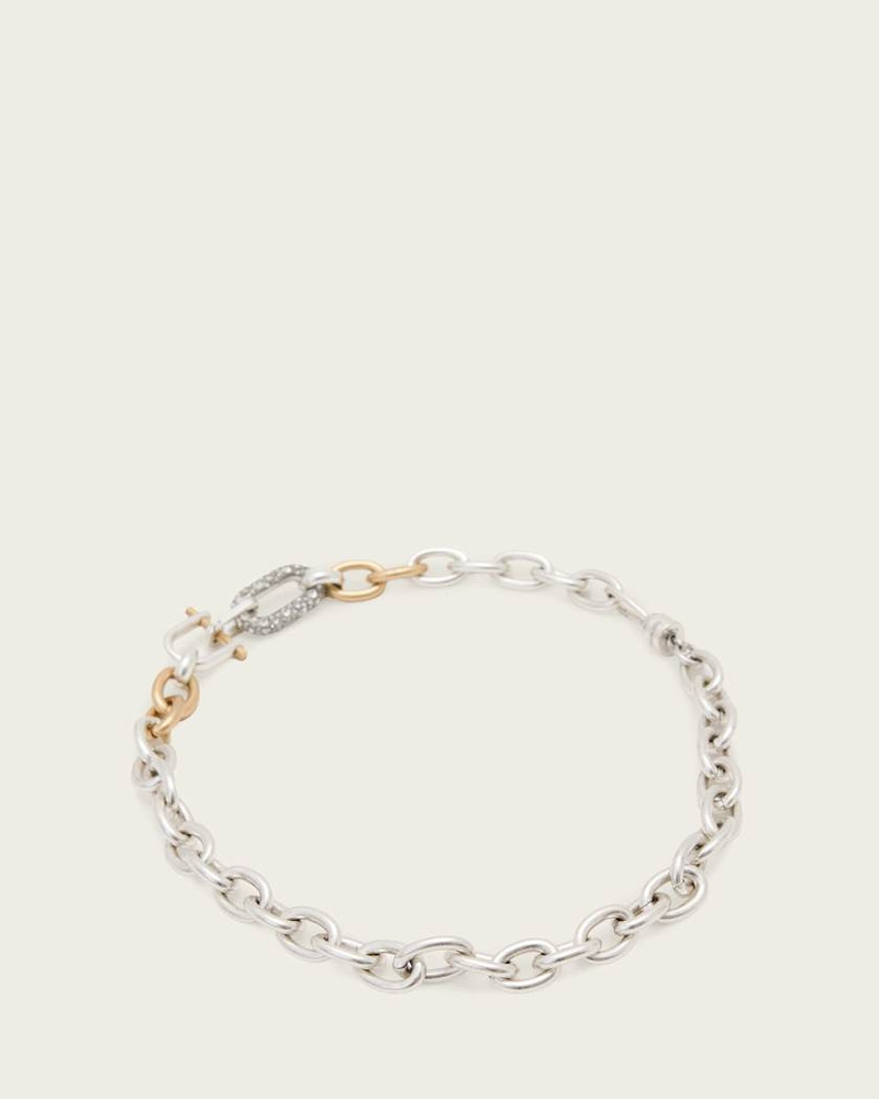 CADENCE TWO TONE CHAIN NECKLACE 5