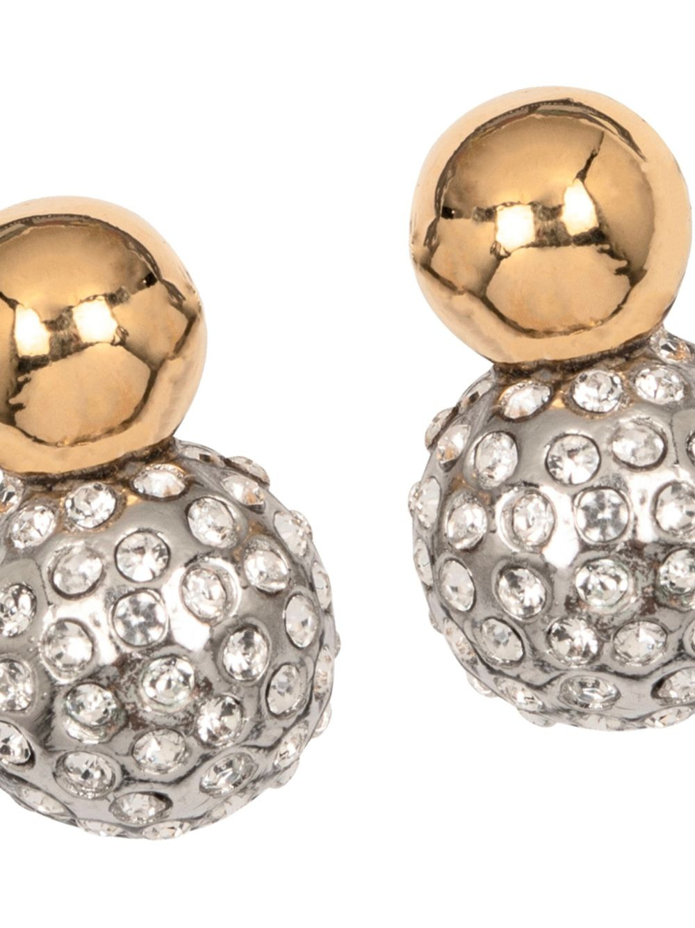 Ida crystal-embellished earrings - 3