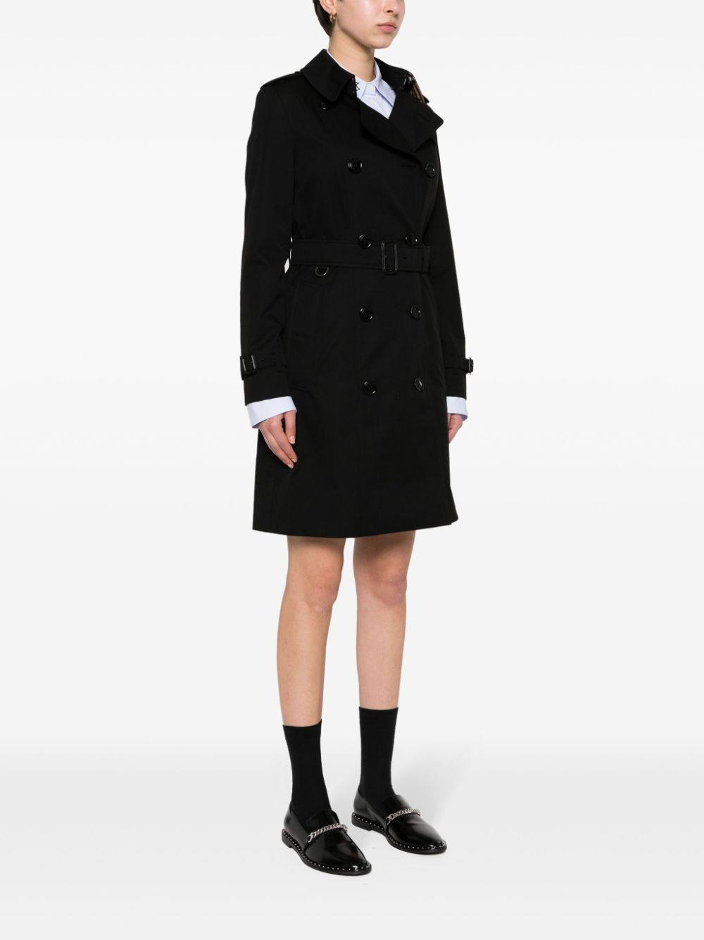 Burberry Coats Black - 5