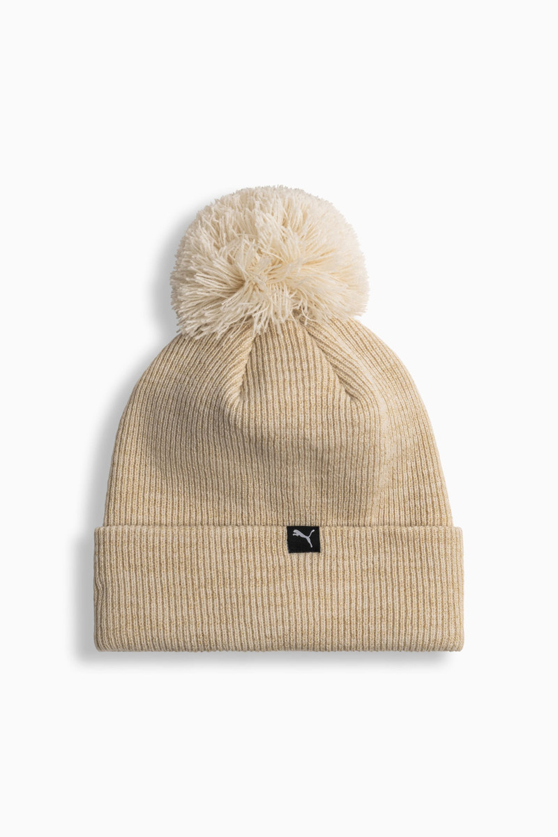 PUMA Tonal Ribbed Lurex Knit Bean Women outlook
