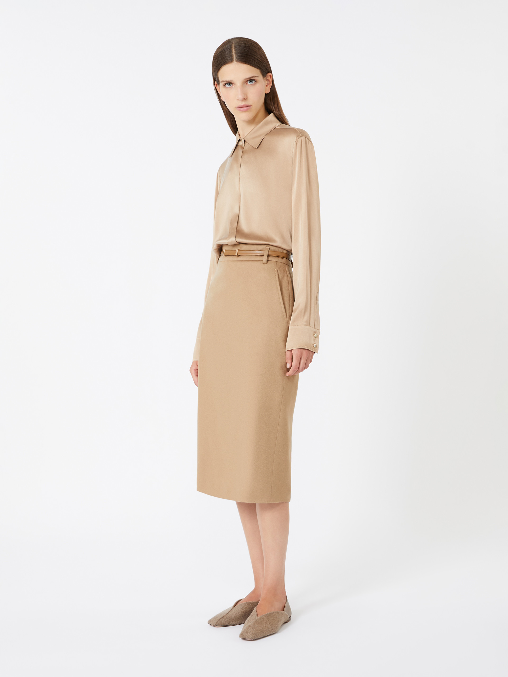 ALETE1234 Wool pencil skirt - 2