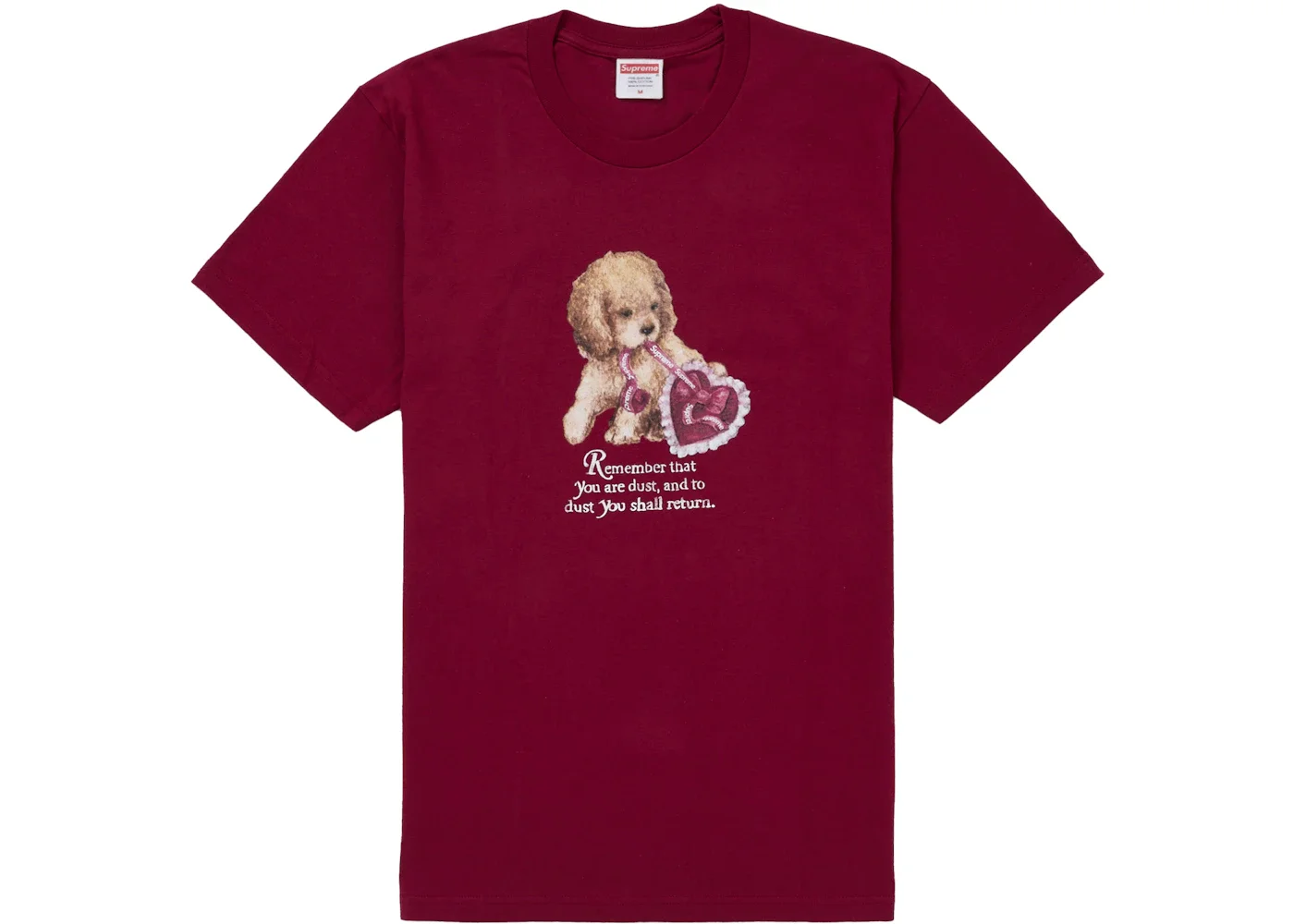 Supreme Dust Tee Cardinal - 1