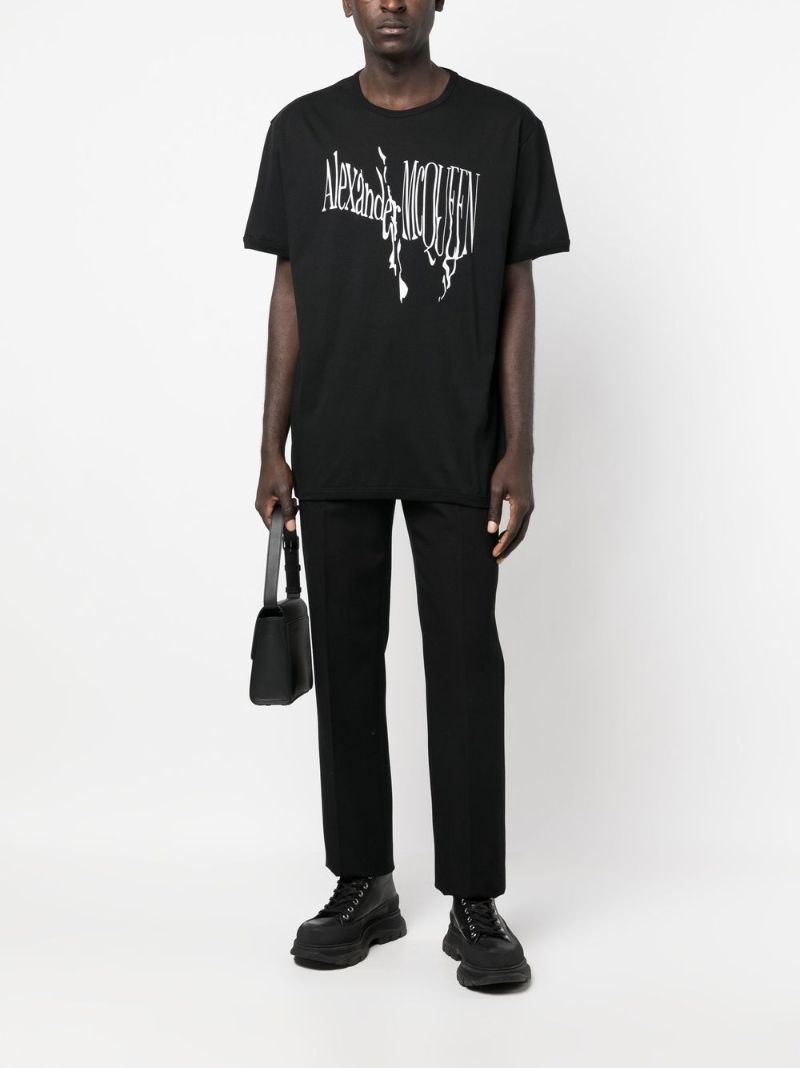 logo-print T-shirt - 2