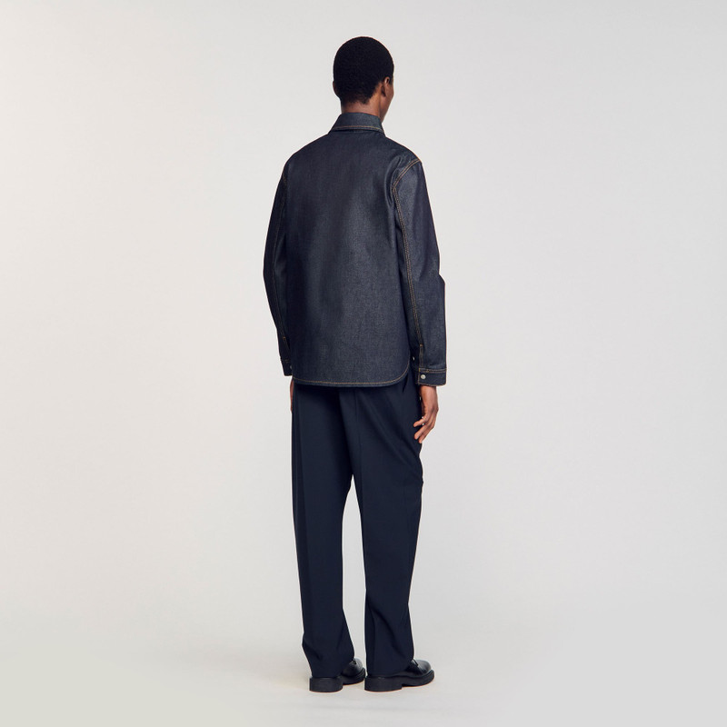 DENIM OVERSIZED SHIRT 5