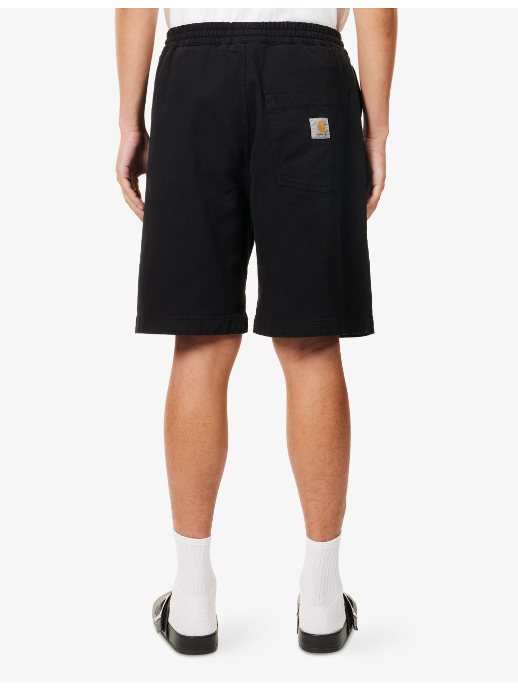 Floyd Brand-Patch Cotton Shorts - 4