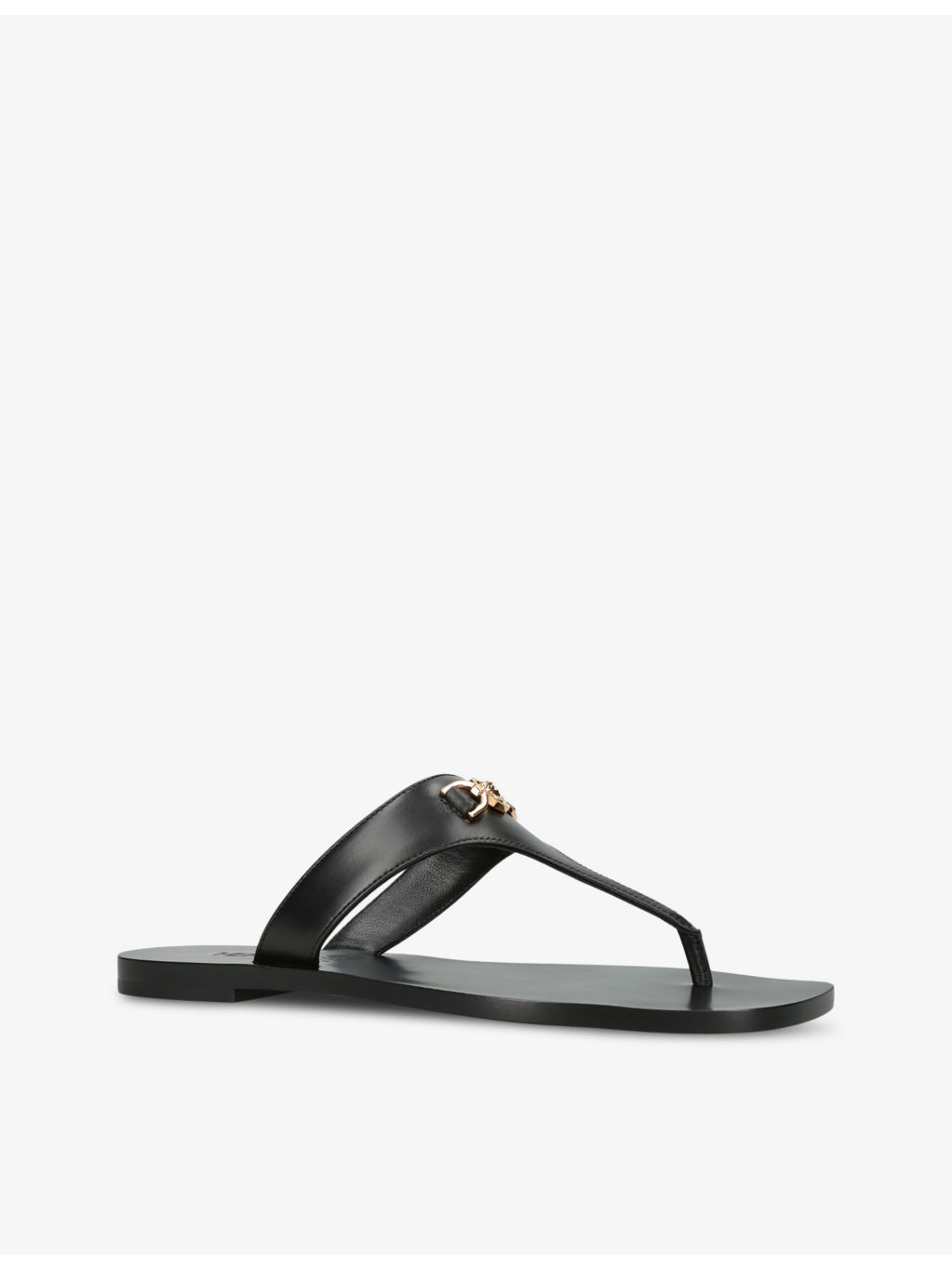 Medusa gold-tone hardware sliders - 3