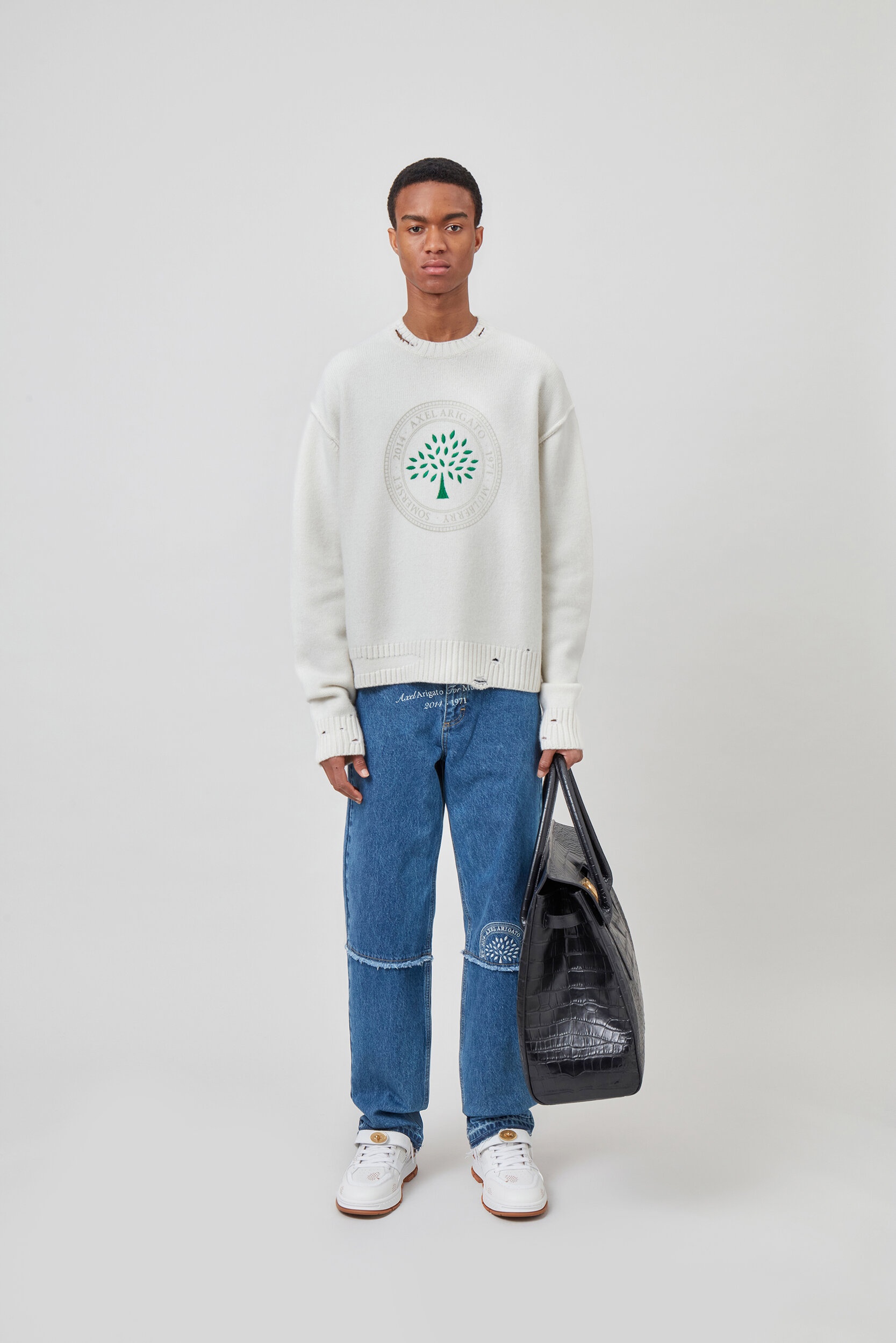 Axel Arigato AA x Mulberry Sweater REVERSIBLE