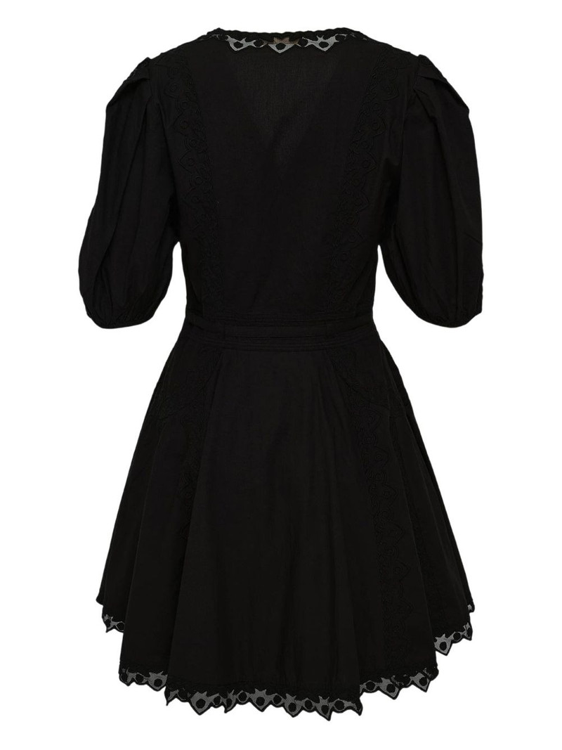 ULLA JOHNSON Camila short-sleeve mini dress outlook