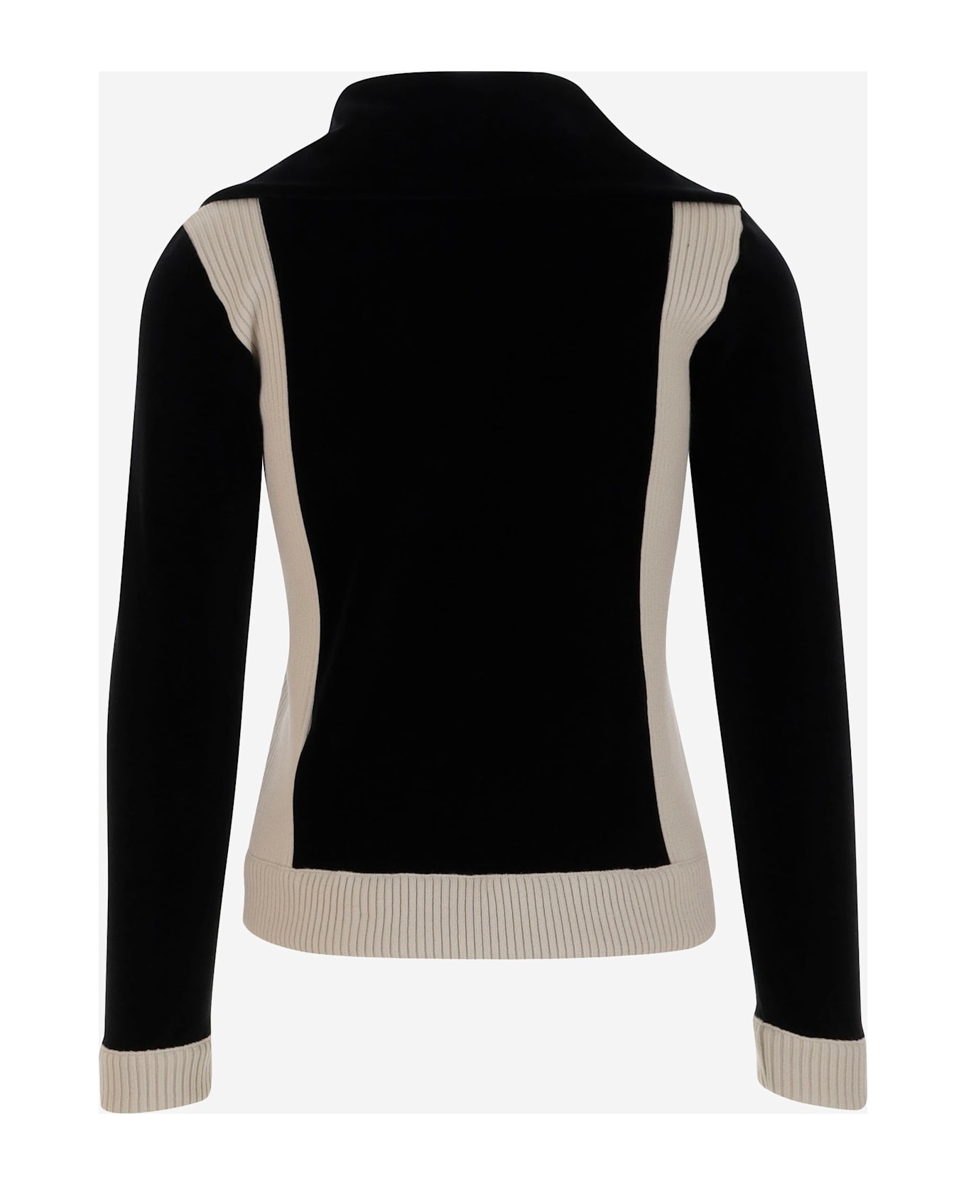 Chenille Sweatshirt With Patch - 2