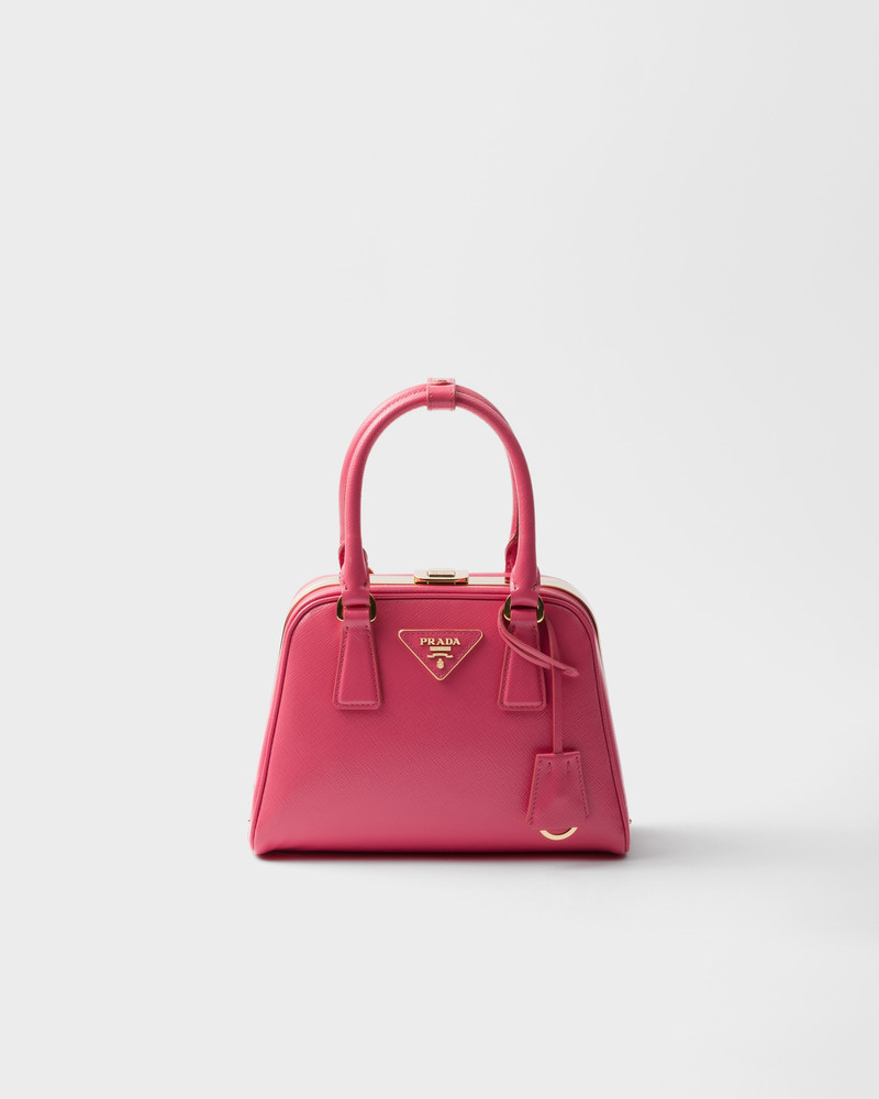 Prada Pyramid Saffiano leather mini bag 1