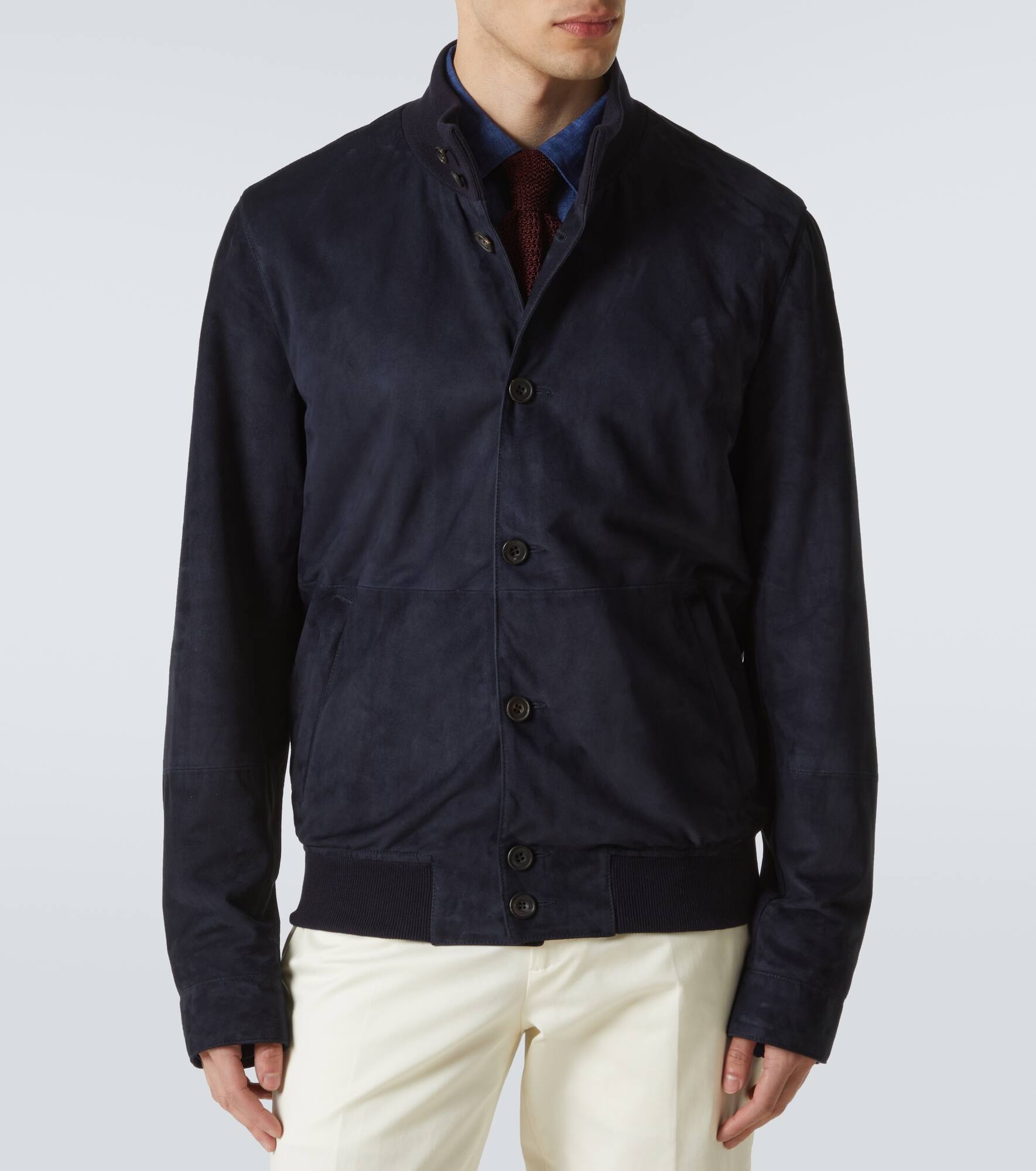 Suede bomber jacket - 3