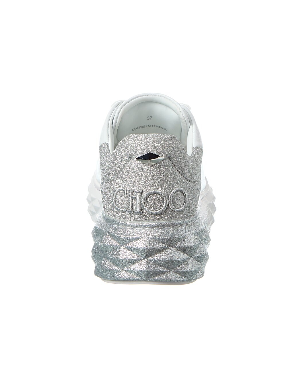 Jimmy Choo Diamond Maxi/F II Leather Sneaker - 3