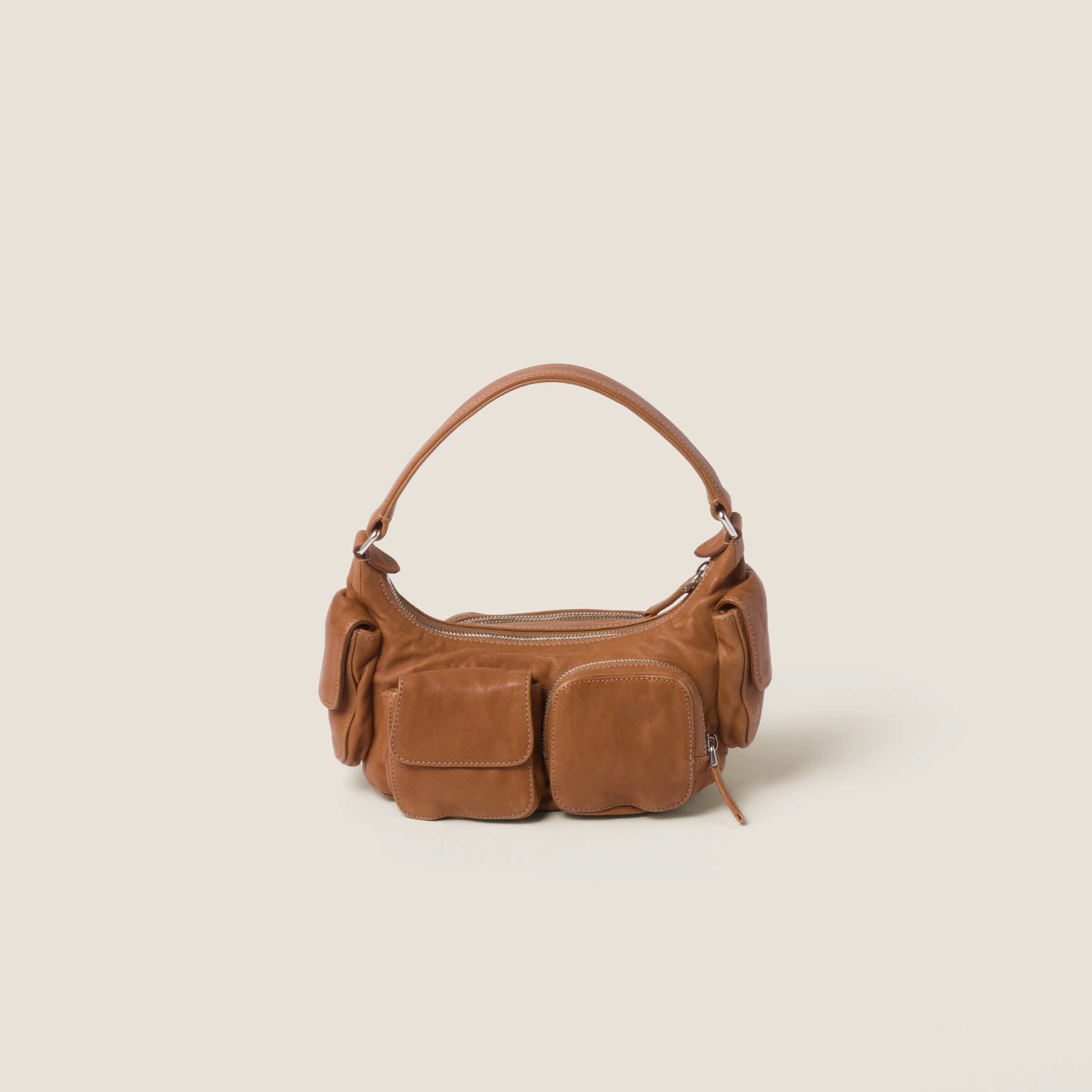 Pocket nappa leather bag - 4
