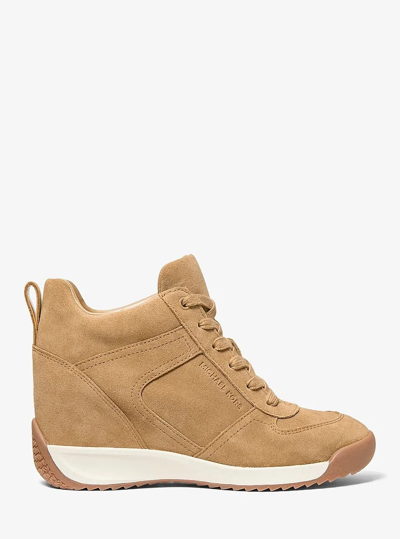 Nikko S2 Suede Wedge Trainer - 1