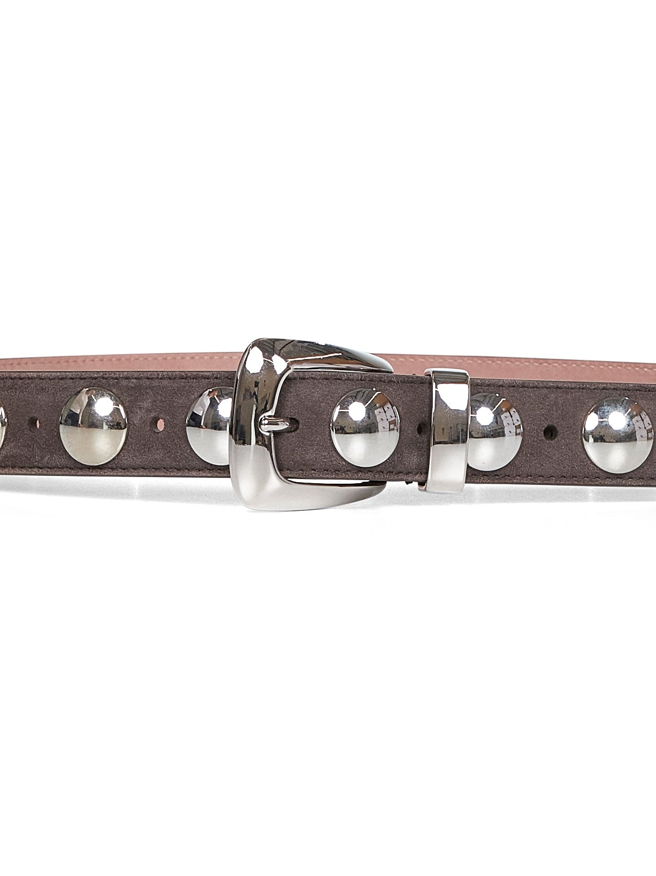 Brown suede Benny belt - 2