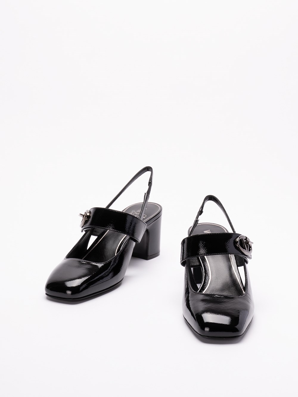 `VLogo Locker` Slingback Pumps - 2