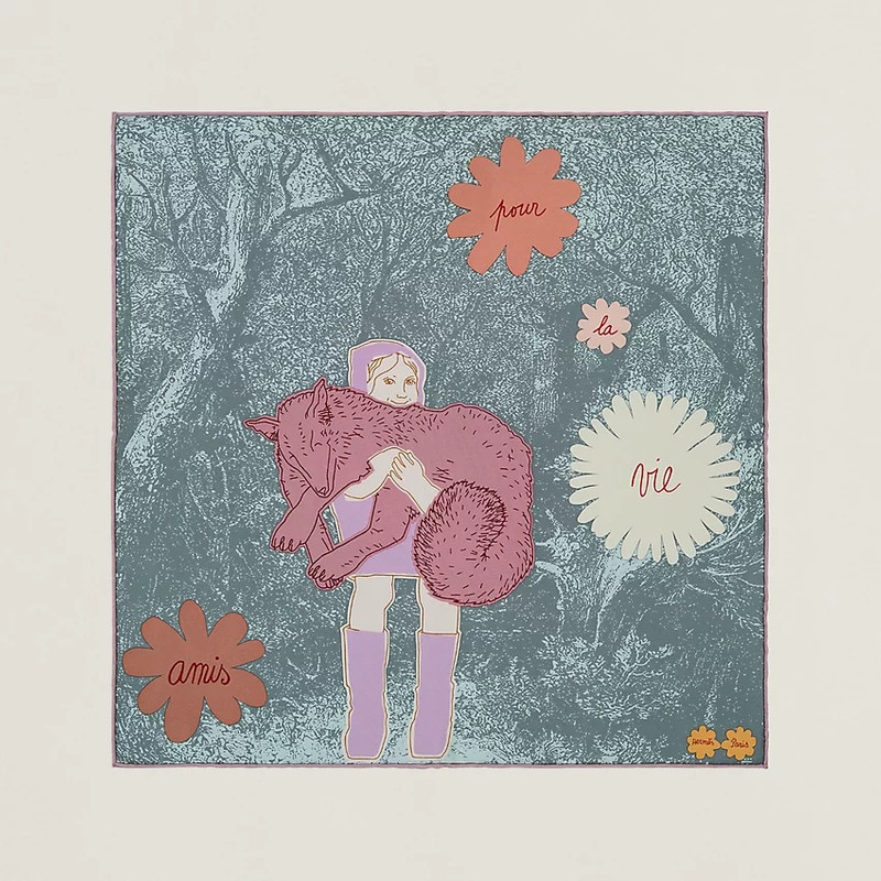 Amis pour la Vie scarf 45 1