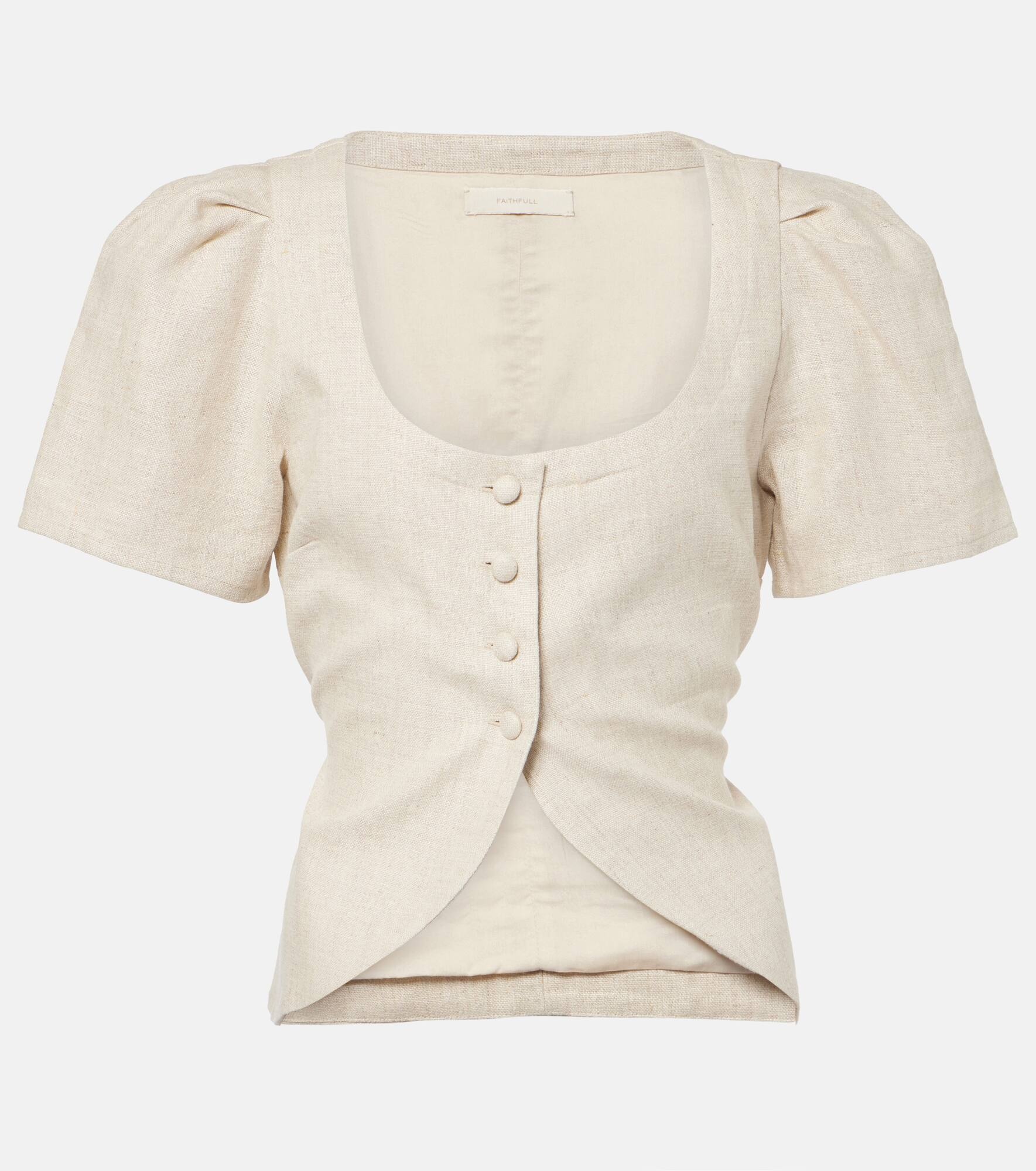 Emma linen top - 1
