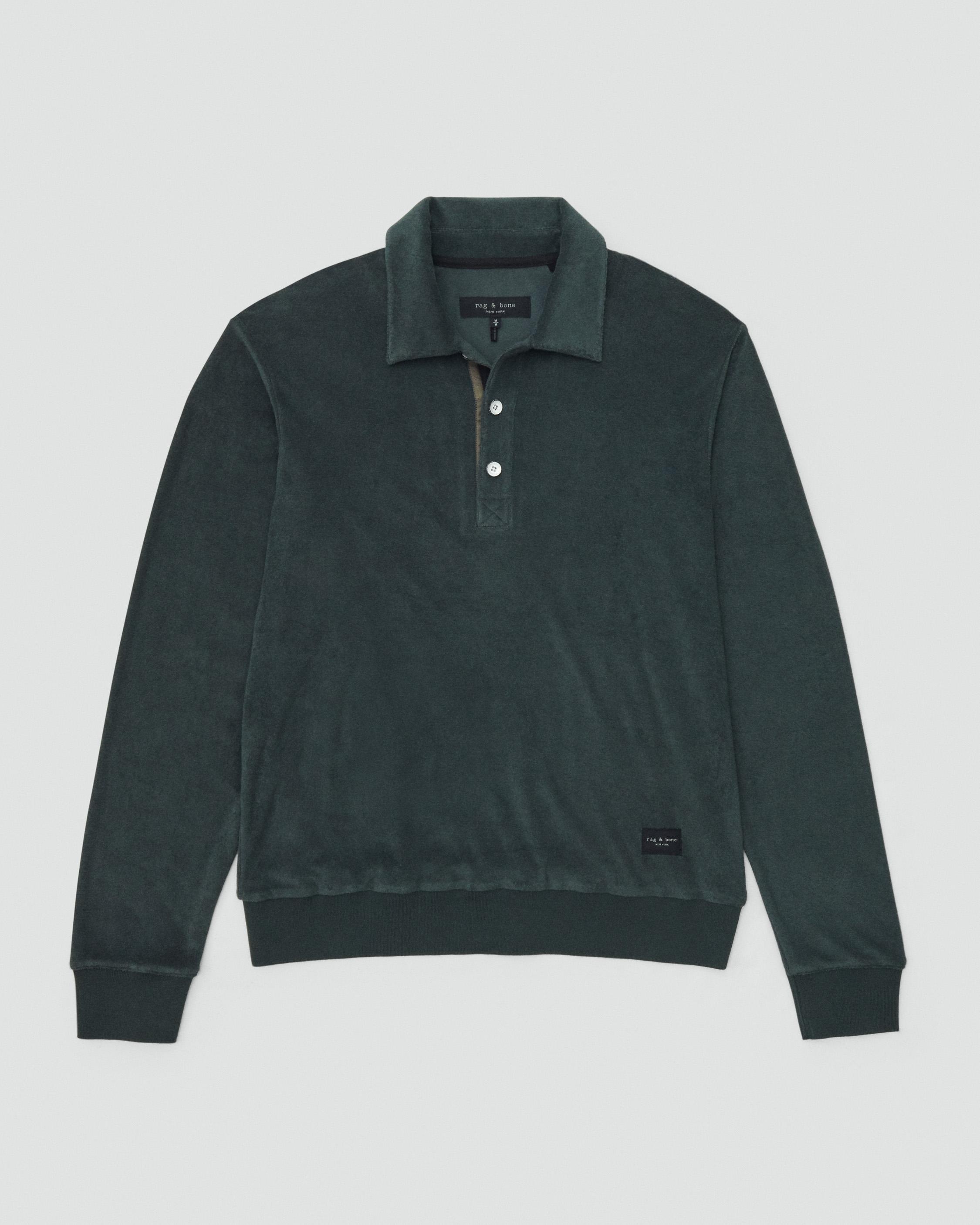 Toweling Long Sleeve Polo
Classic Fit - 1
