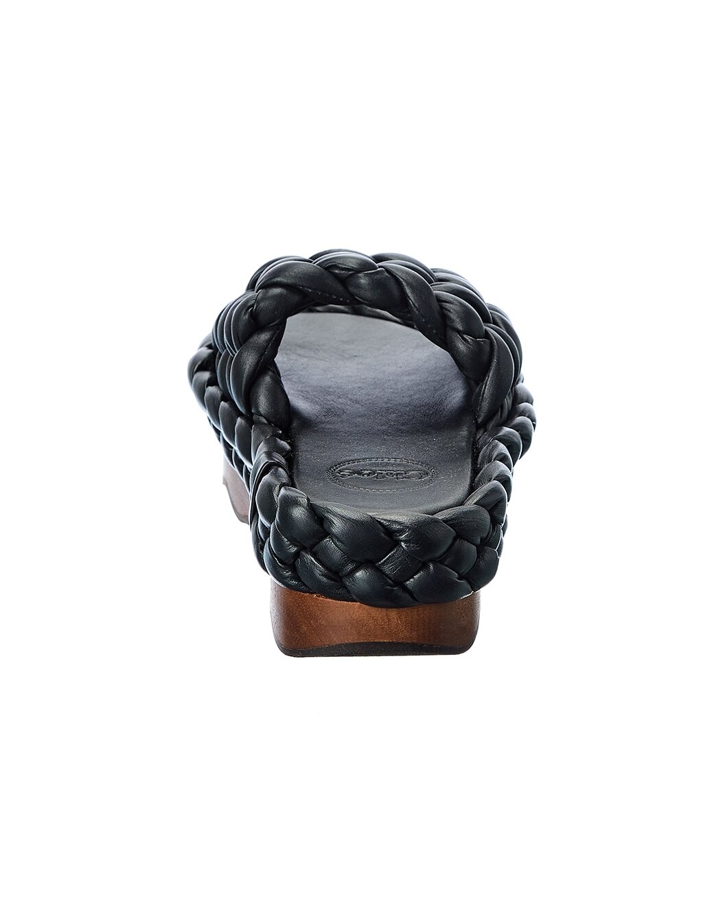 Chloé Woody Braided Leather Sandal - 3