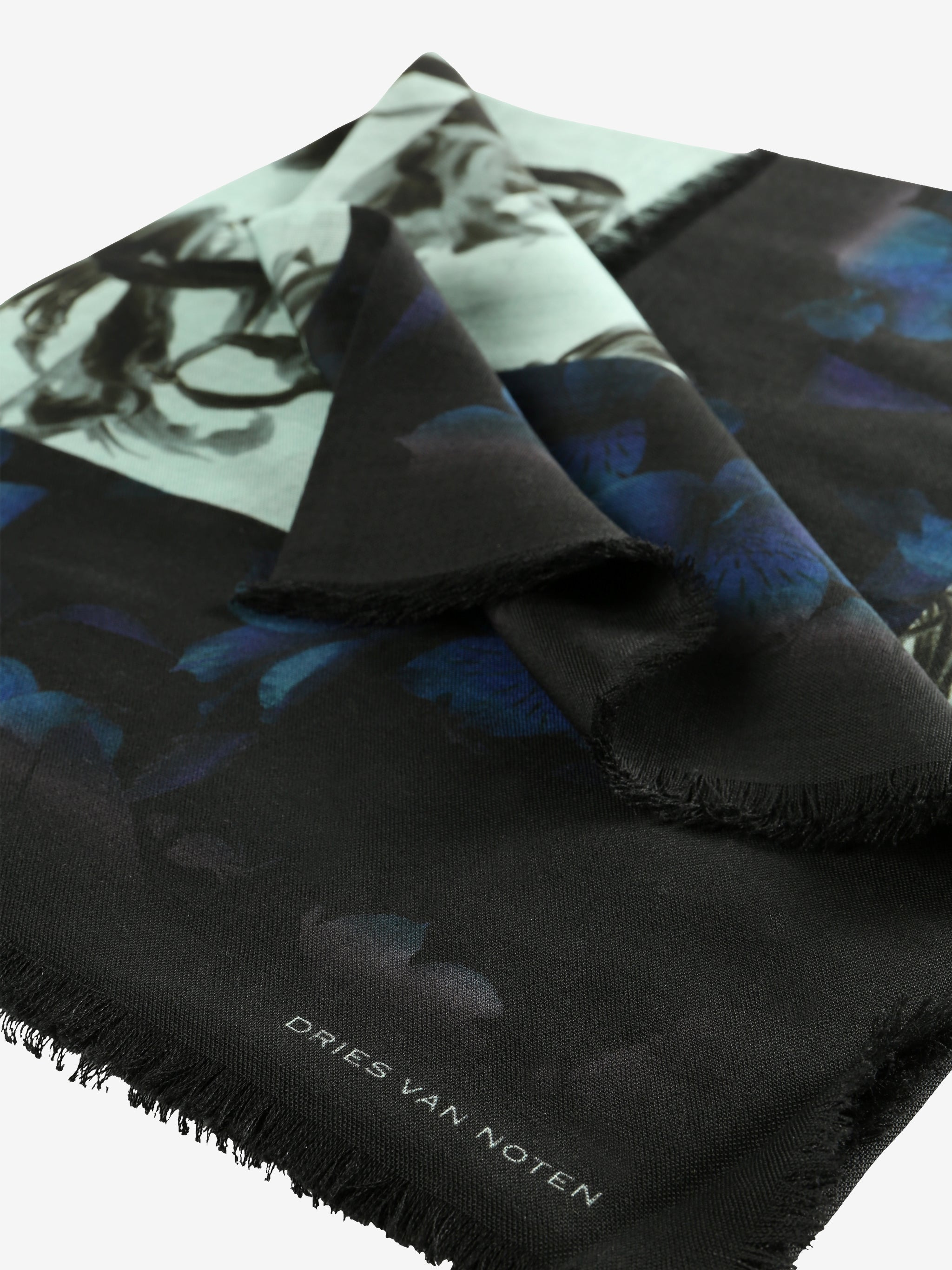 DRIES VAN NOTEN - Men Foliage Scarf - 3