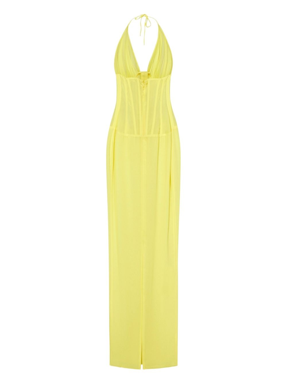 halterneck maxi dress - 2