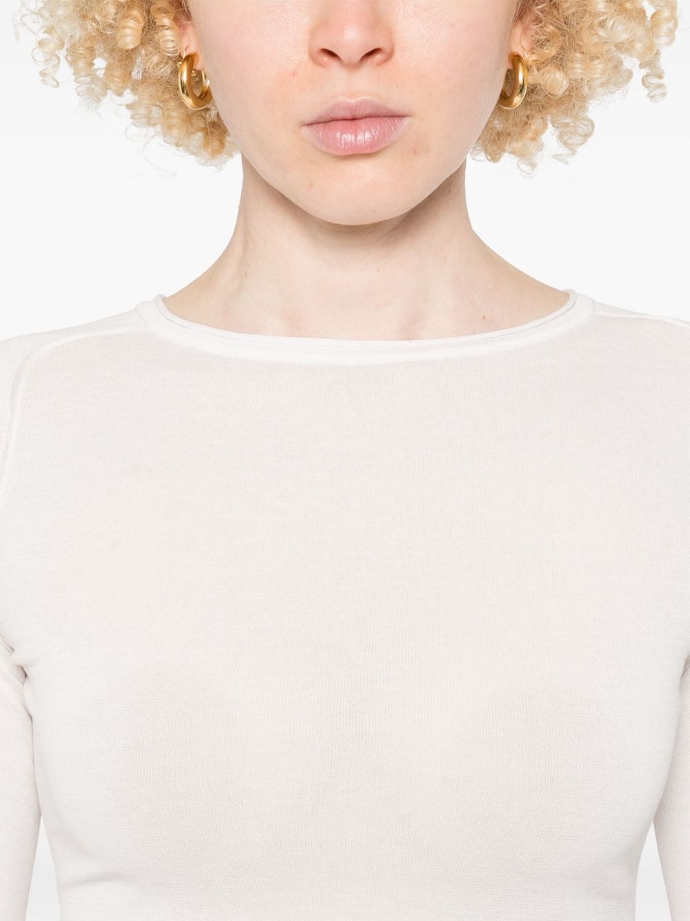 crew-neck top - 5