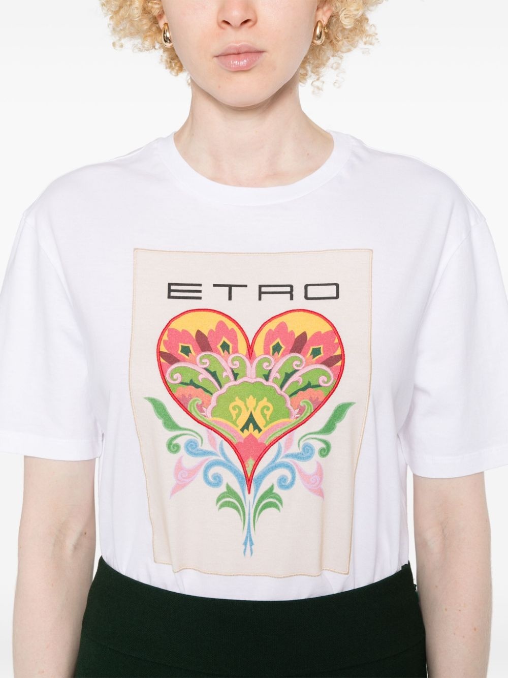 logo-print T-shirt - 5